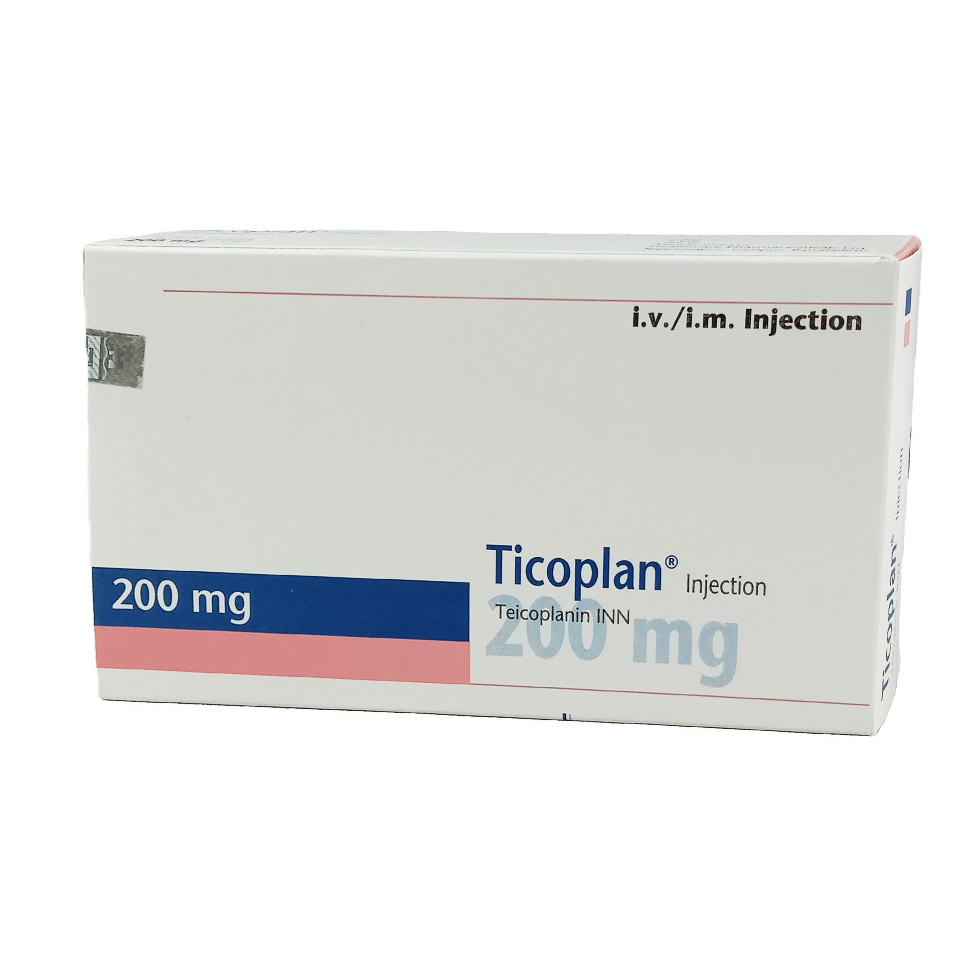 Ticoplan 200mg/vial Injection