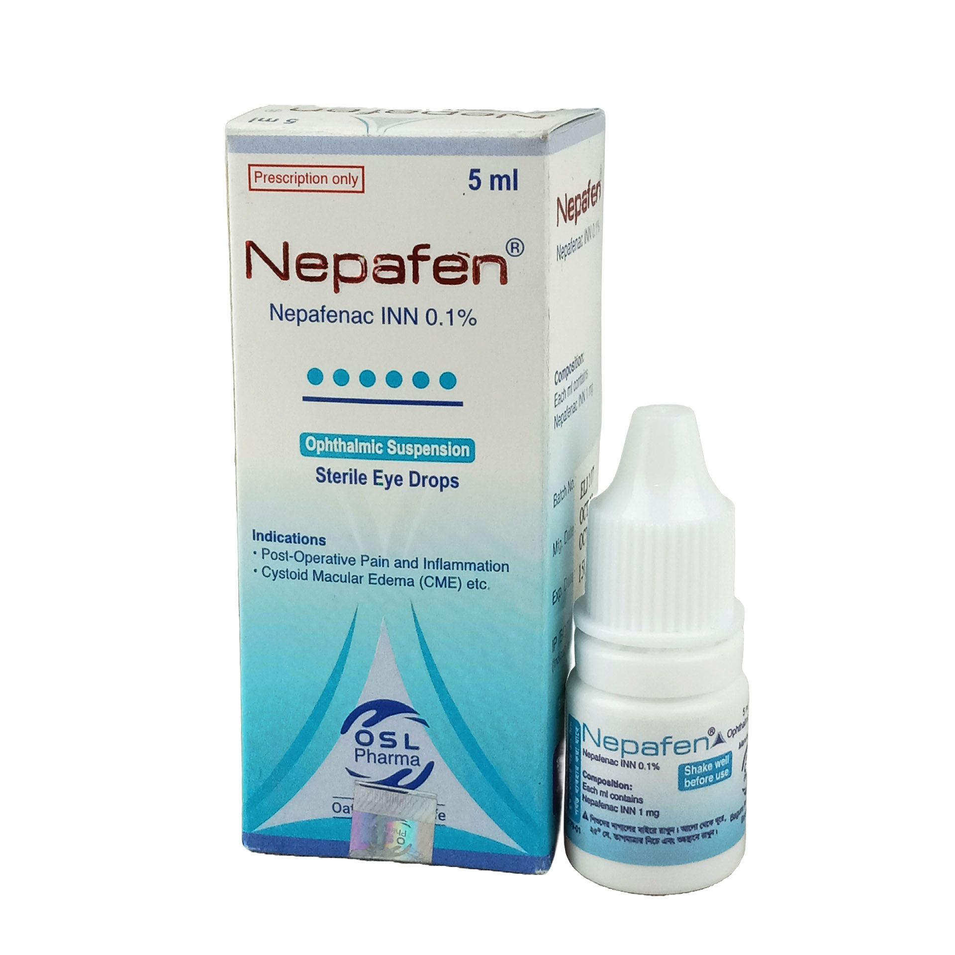 Nepafen 0.10% Eye Drop