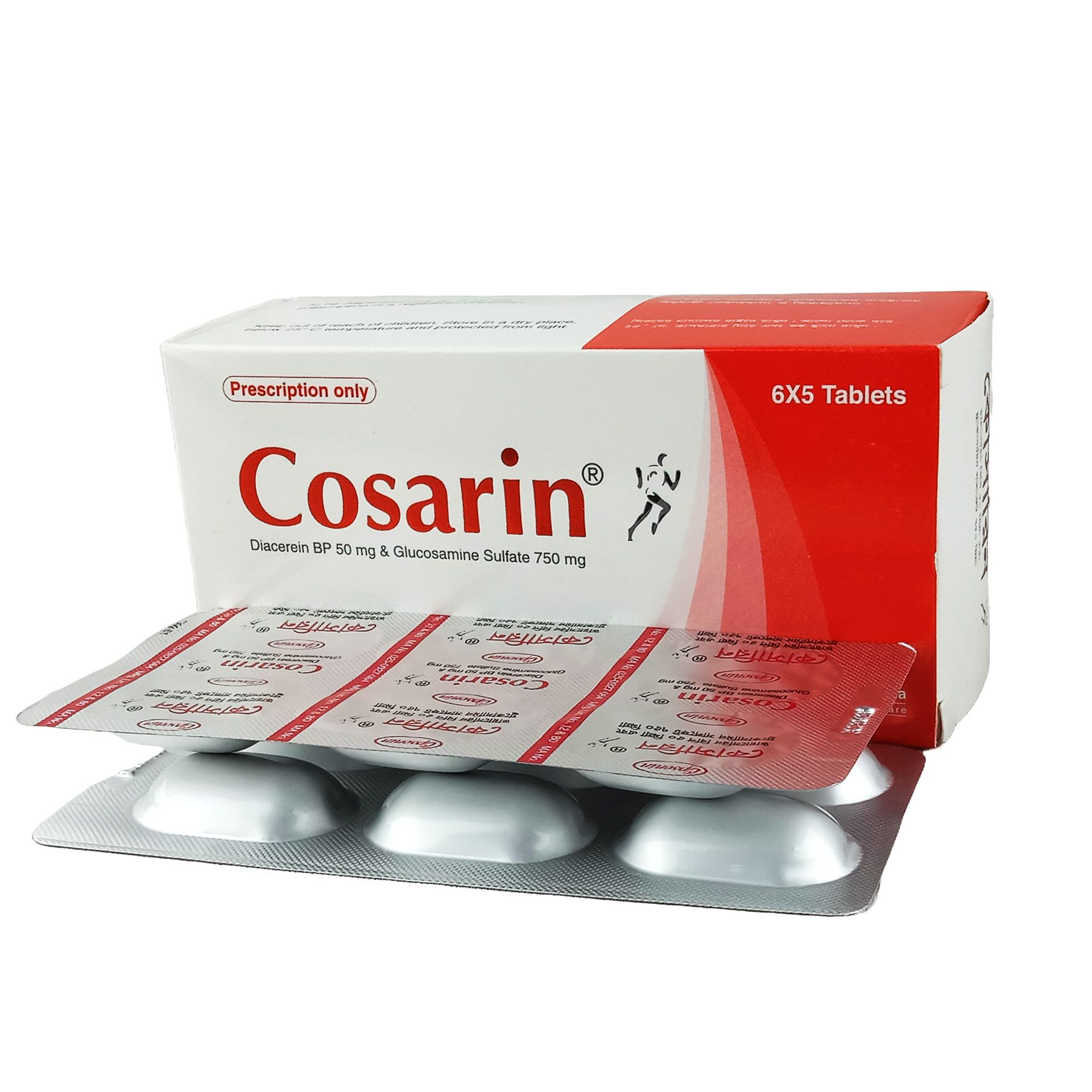 Cosarin 50mg+750mg Tablet
