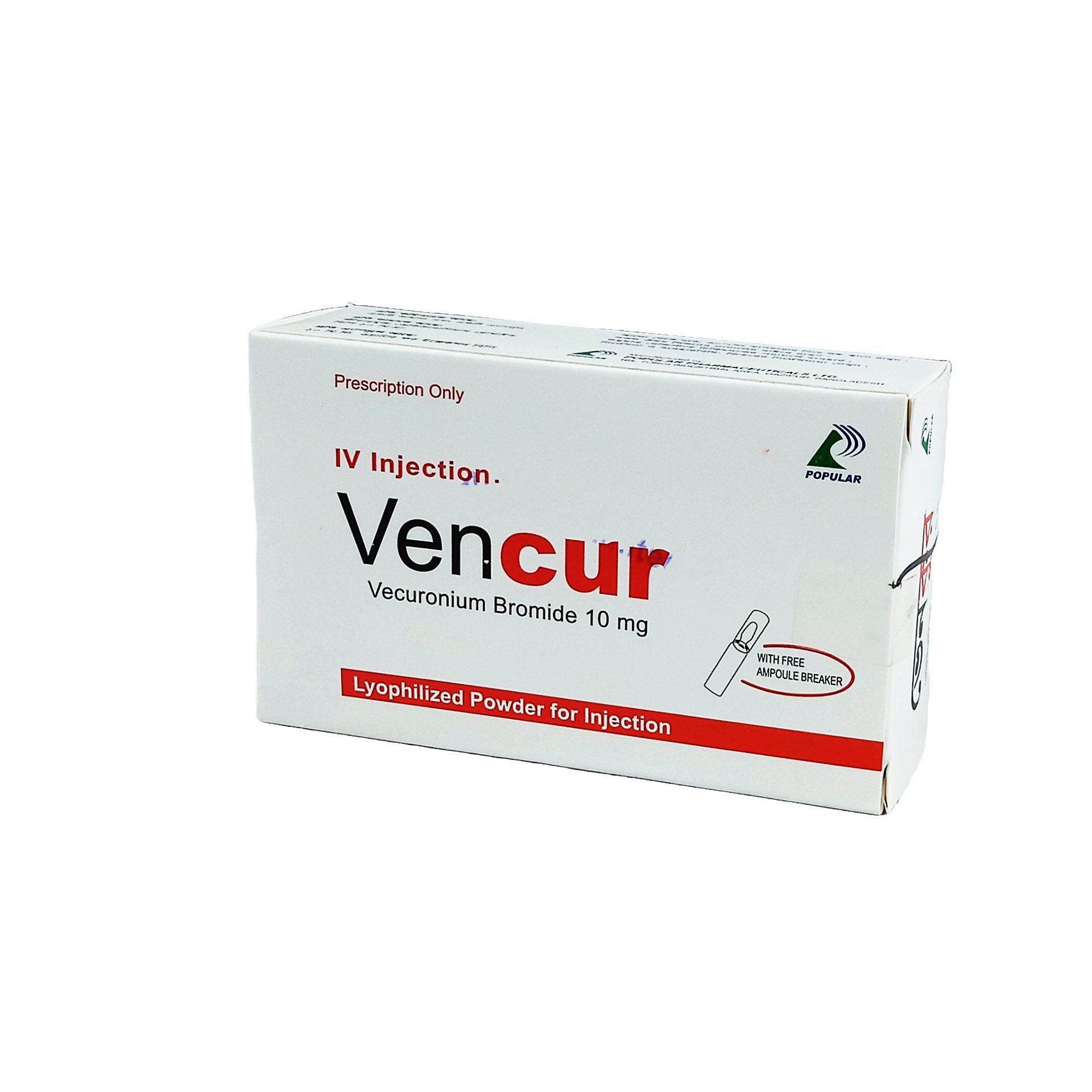 Vencur 10mg/ml Injection