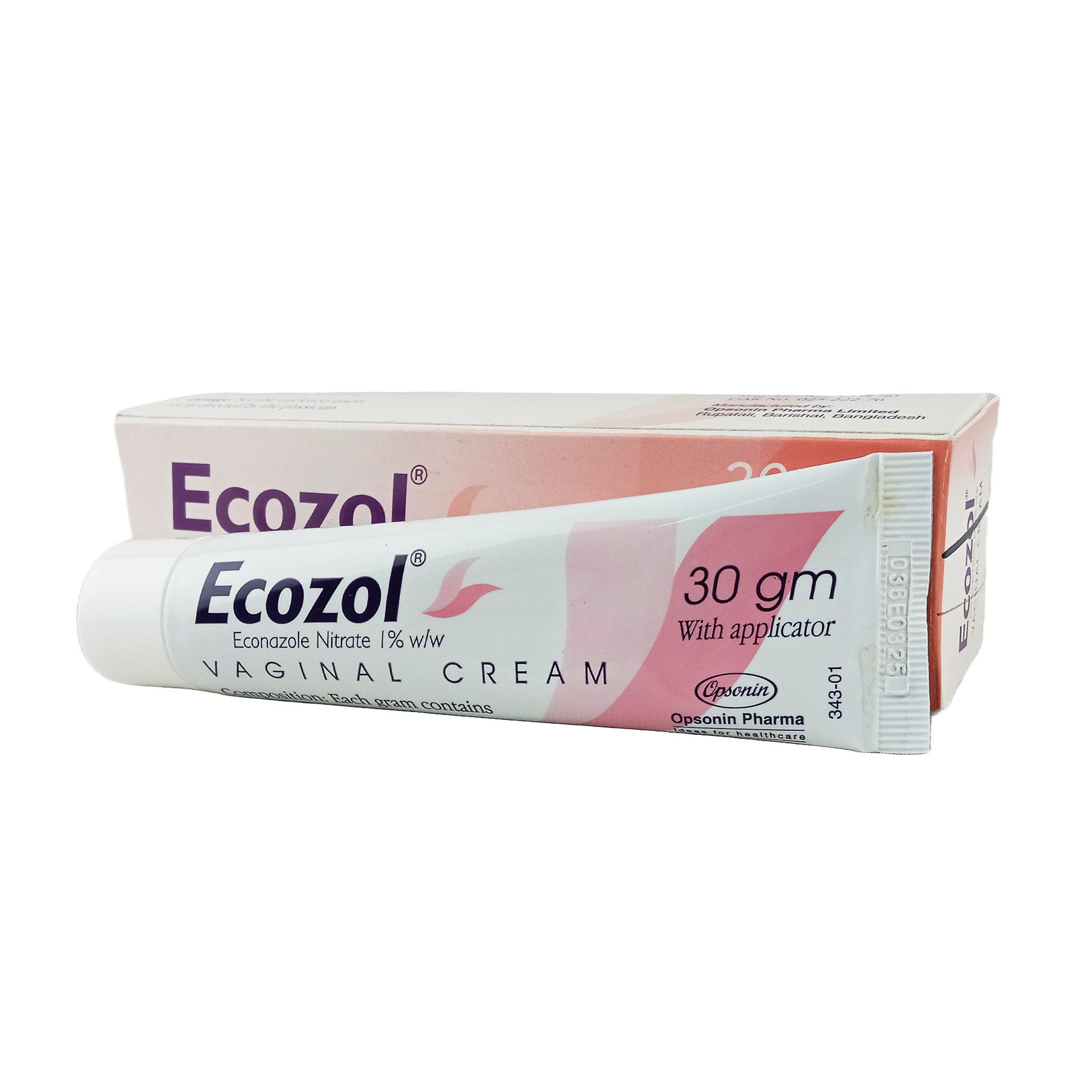 Ecozol Vaginal Cream 1% Cream