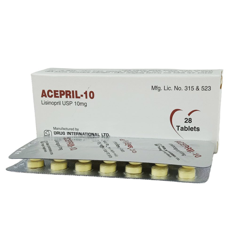 Acepril 10mg Tablet