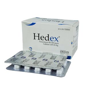Hedex 65mg+500mg Tablet