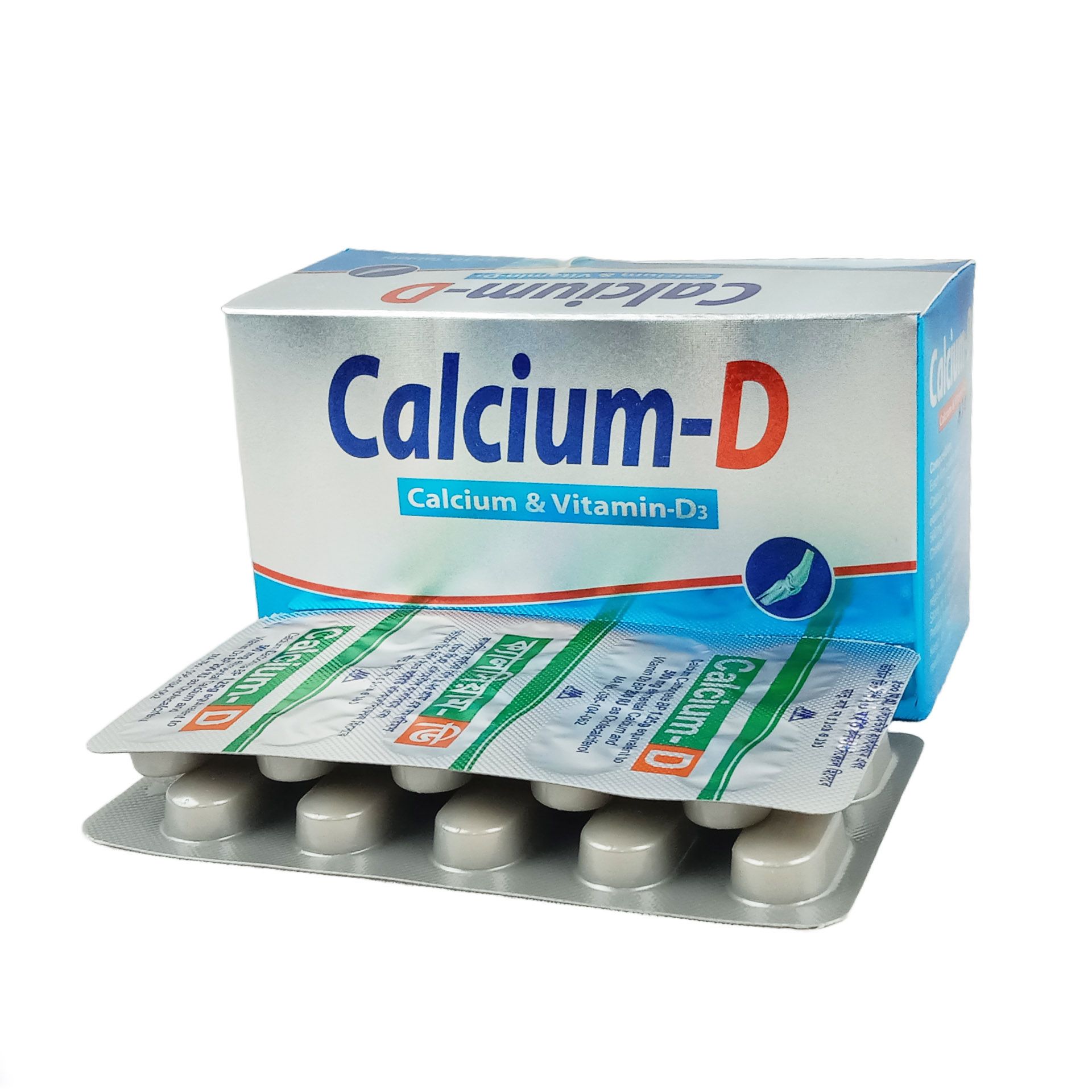 Calcium-D 500mg+200IU Tablet