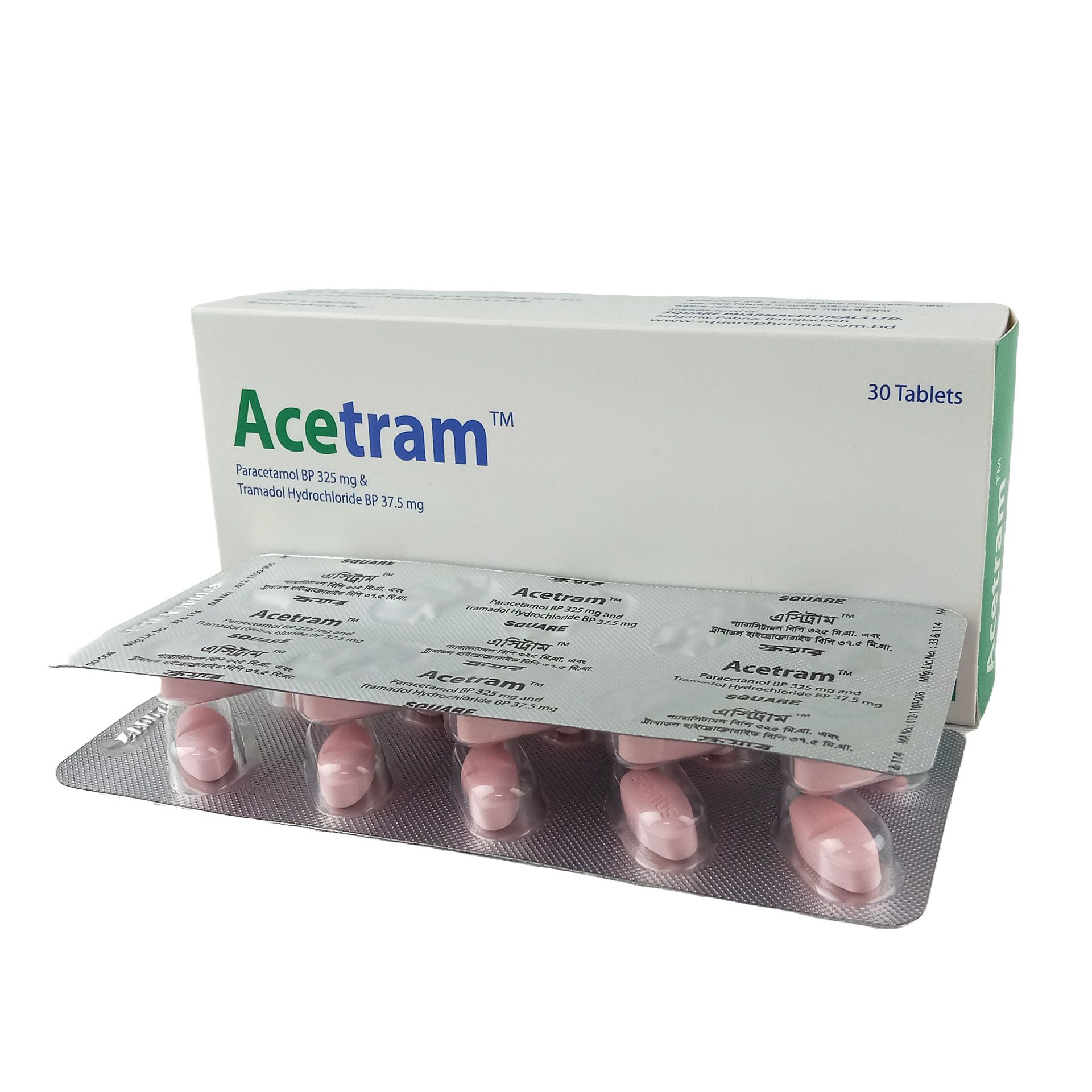 Acetram 325mg+37.5mg Tablet