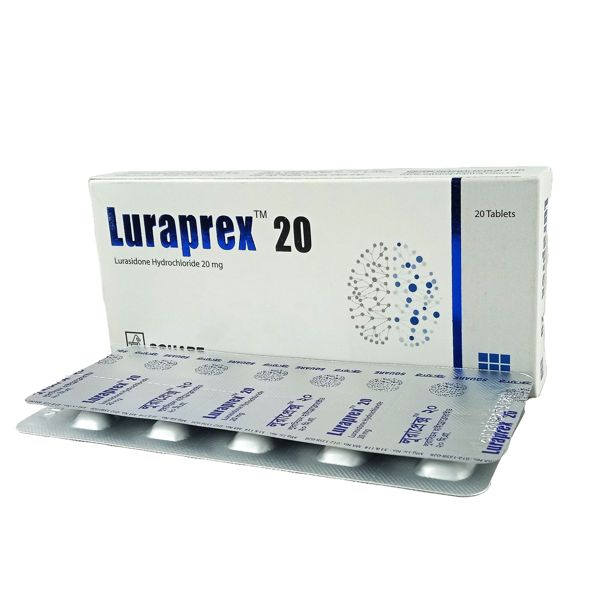 Luraprex 20mg Tablet
