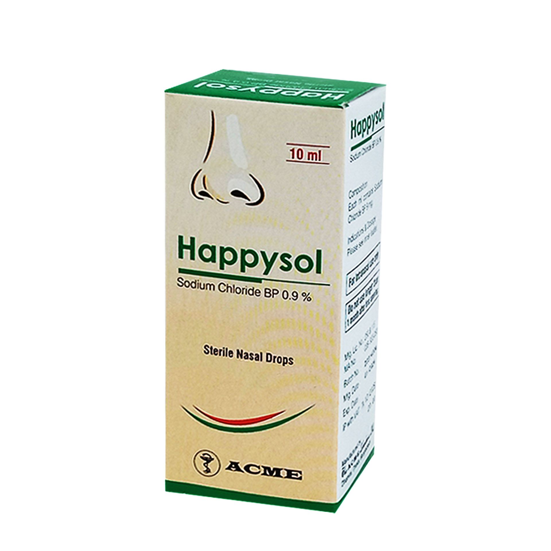 Happysol 0.90% Nasal Drop