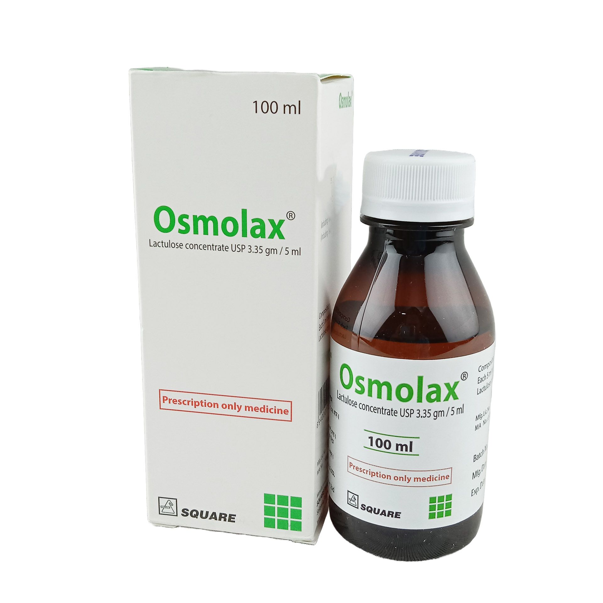 Osmolax 3.35gm/5ml Oral Solution