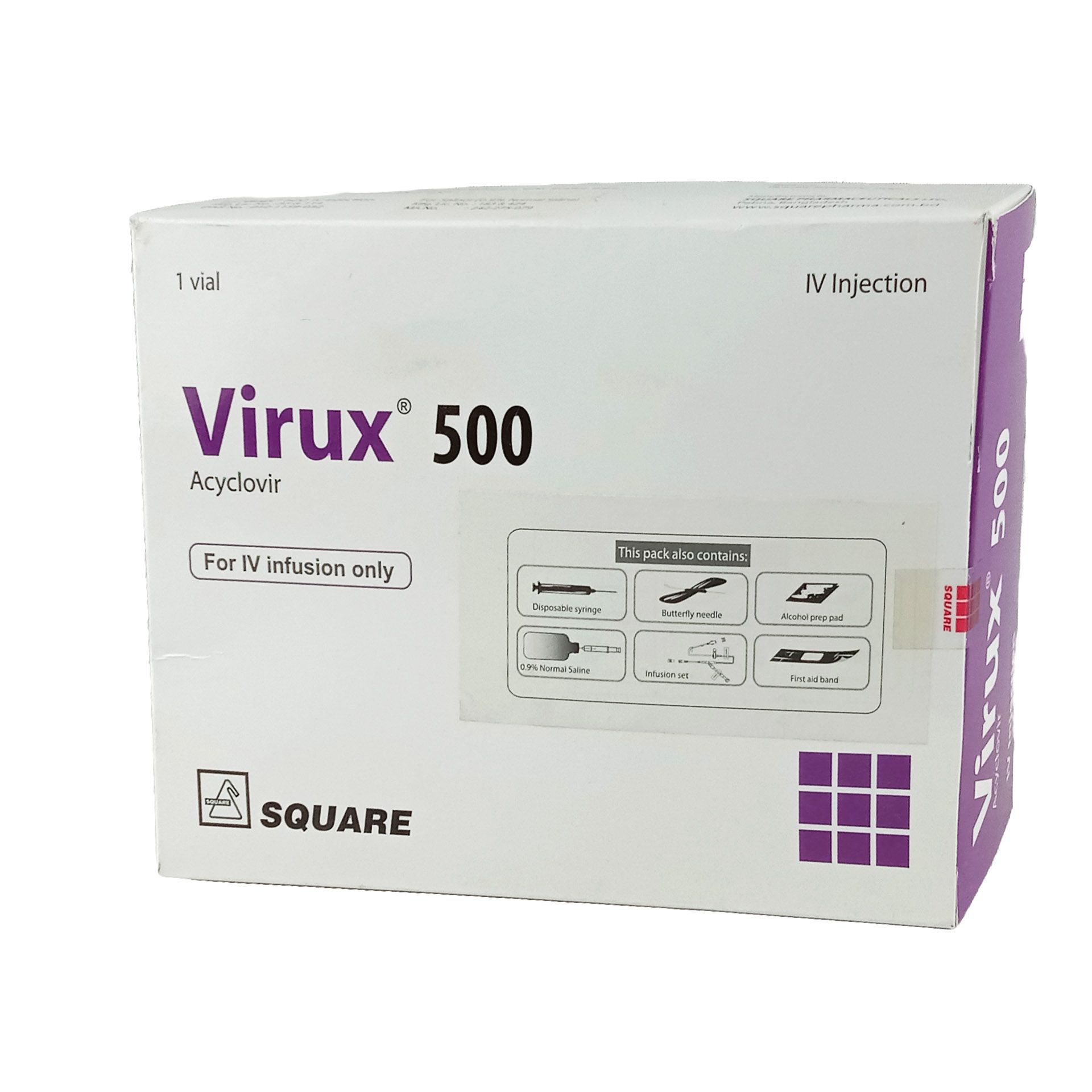 Virux 500mg/vial IV Infusion