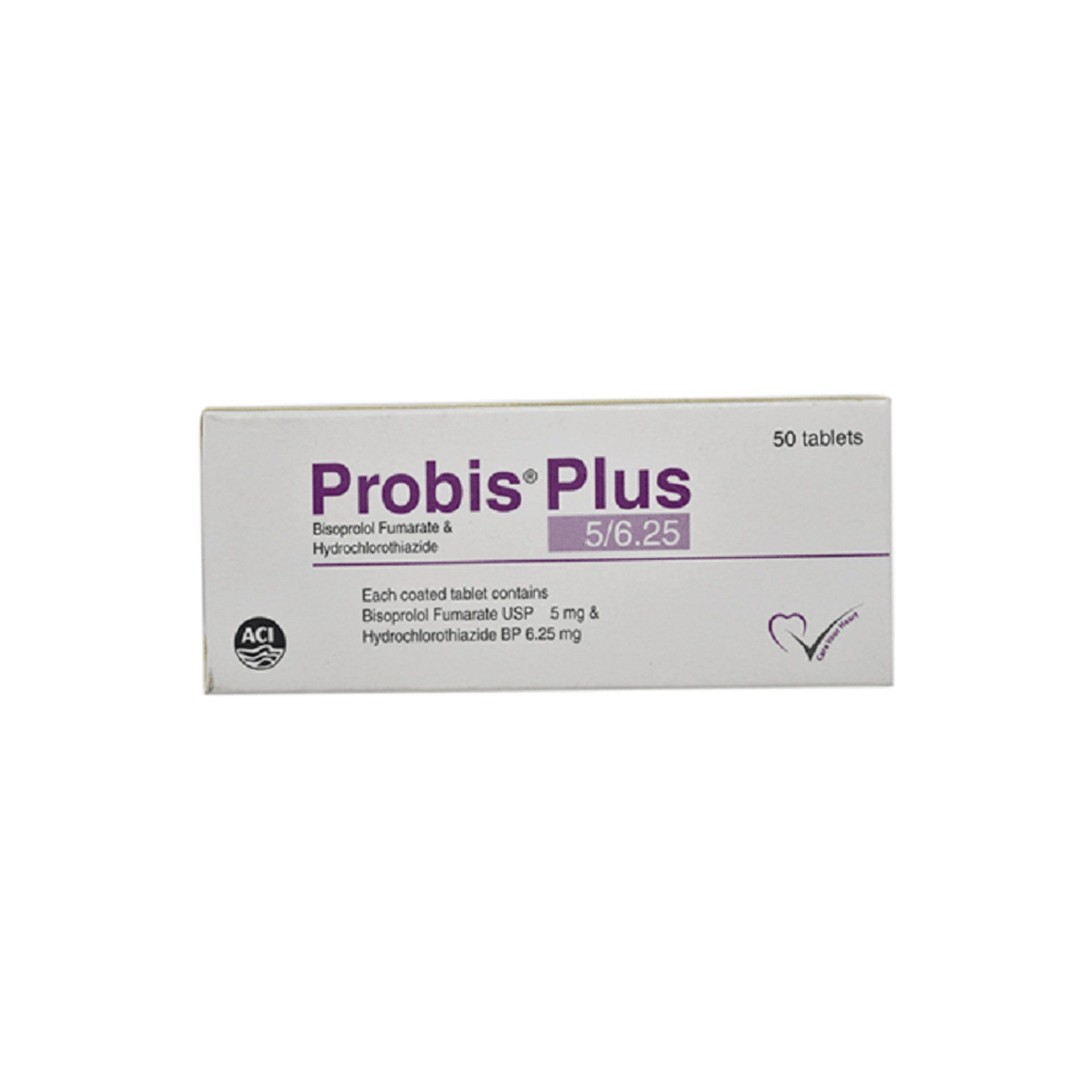 Probis Plus 5/6.25mg+6.25mg Tablet