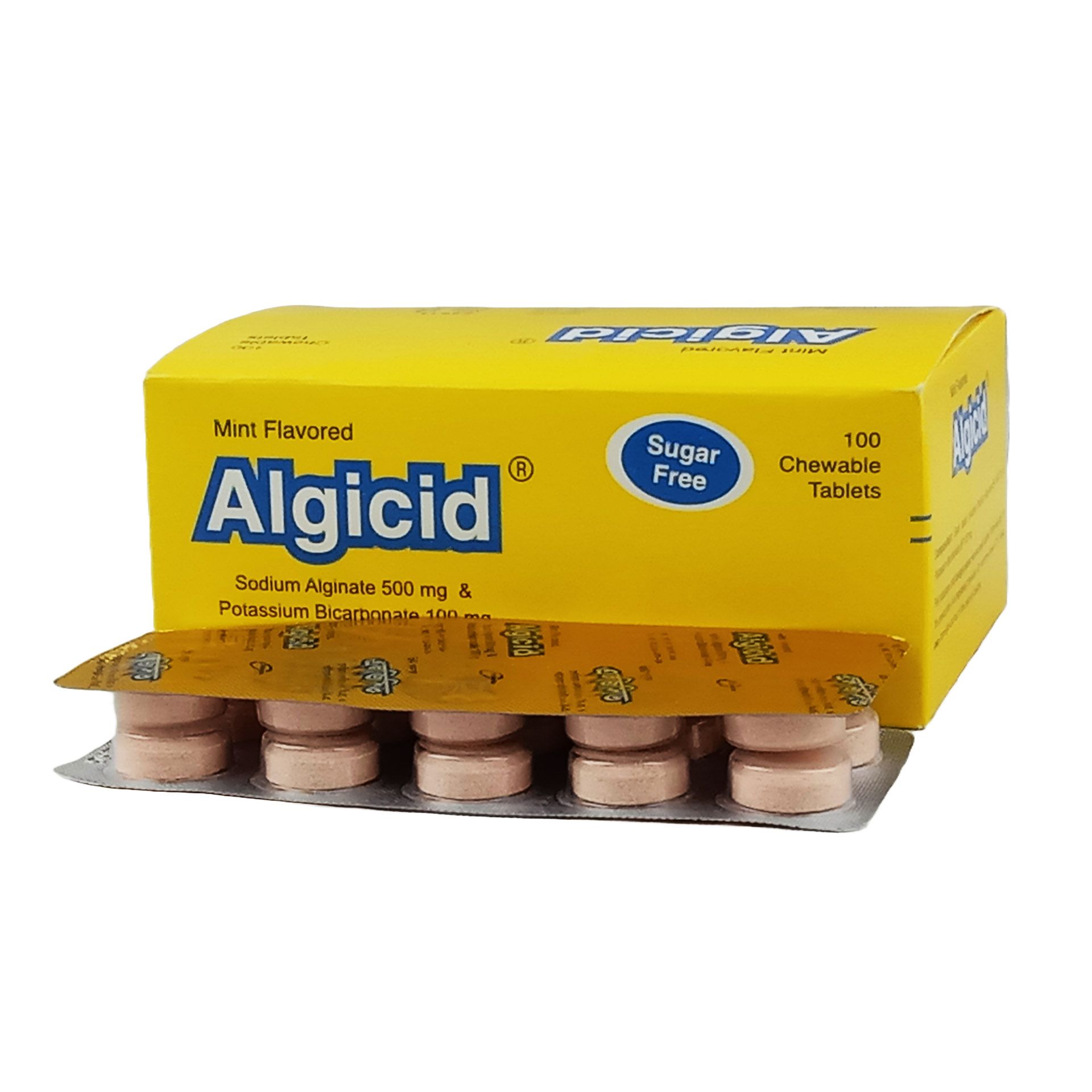 Algicid 100mg+500mg Tablet