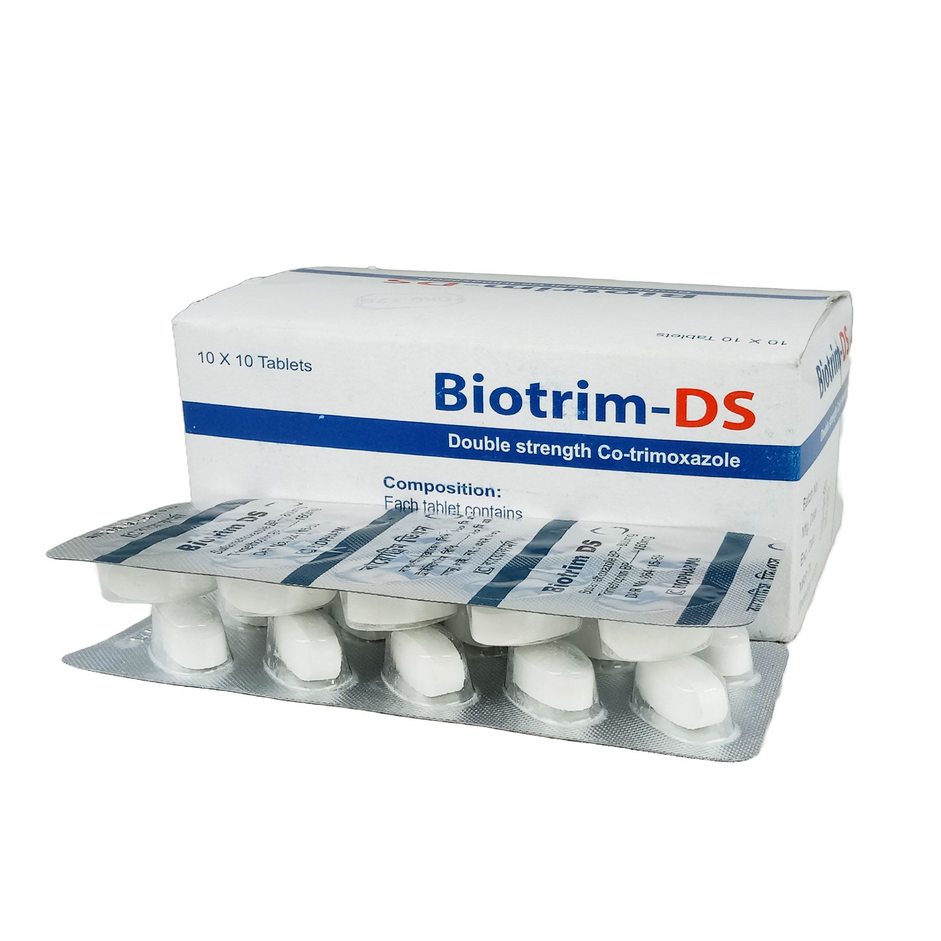 Biotrim DS 800mg+160mg Tablet