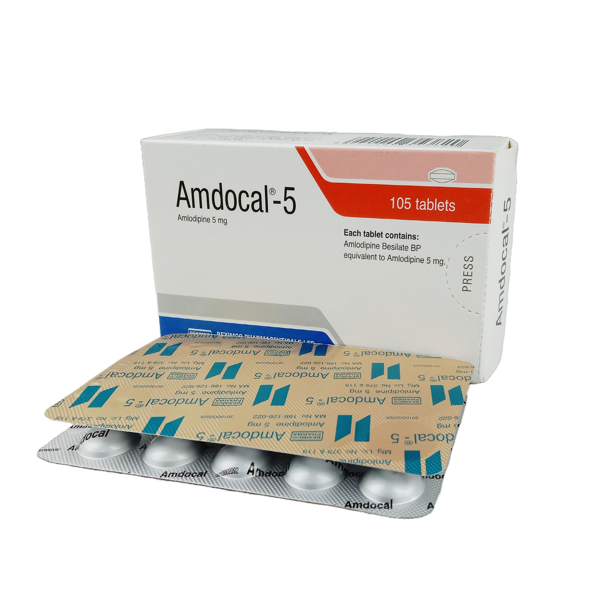 Amdocal 5mg Tablet