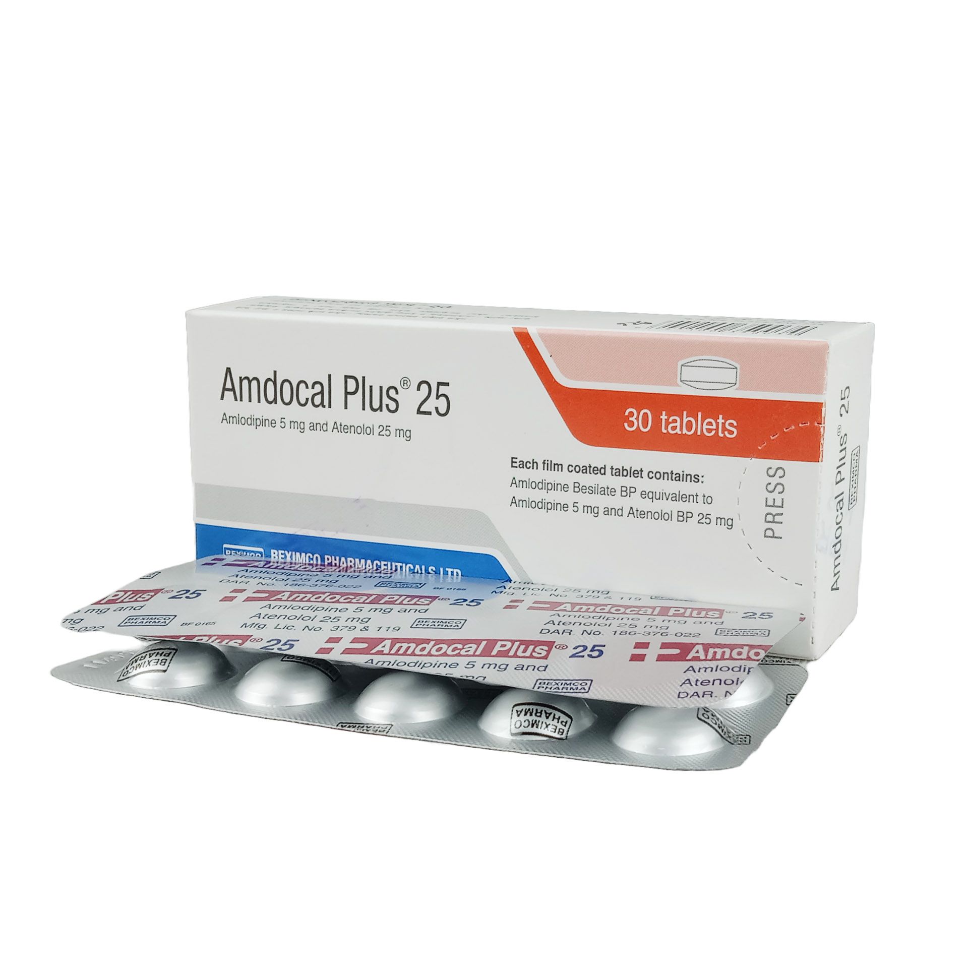 Amdocal Plus 25mg+25mg Tablet