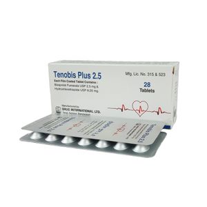 Tenobis Plus 2.5 2.5mg+6.25mg Tablet