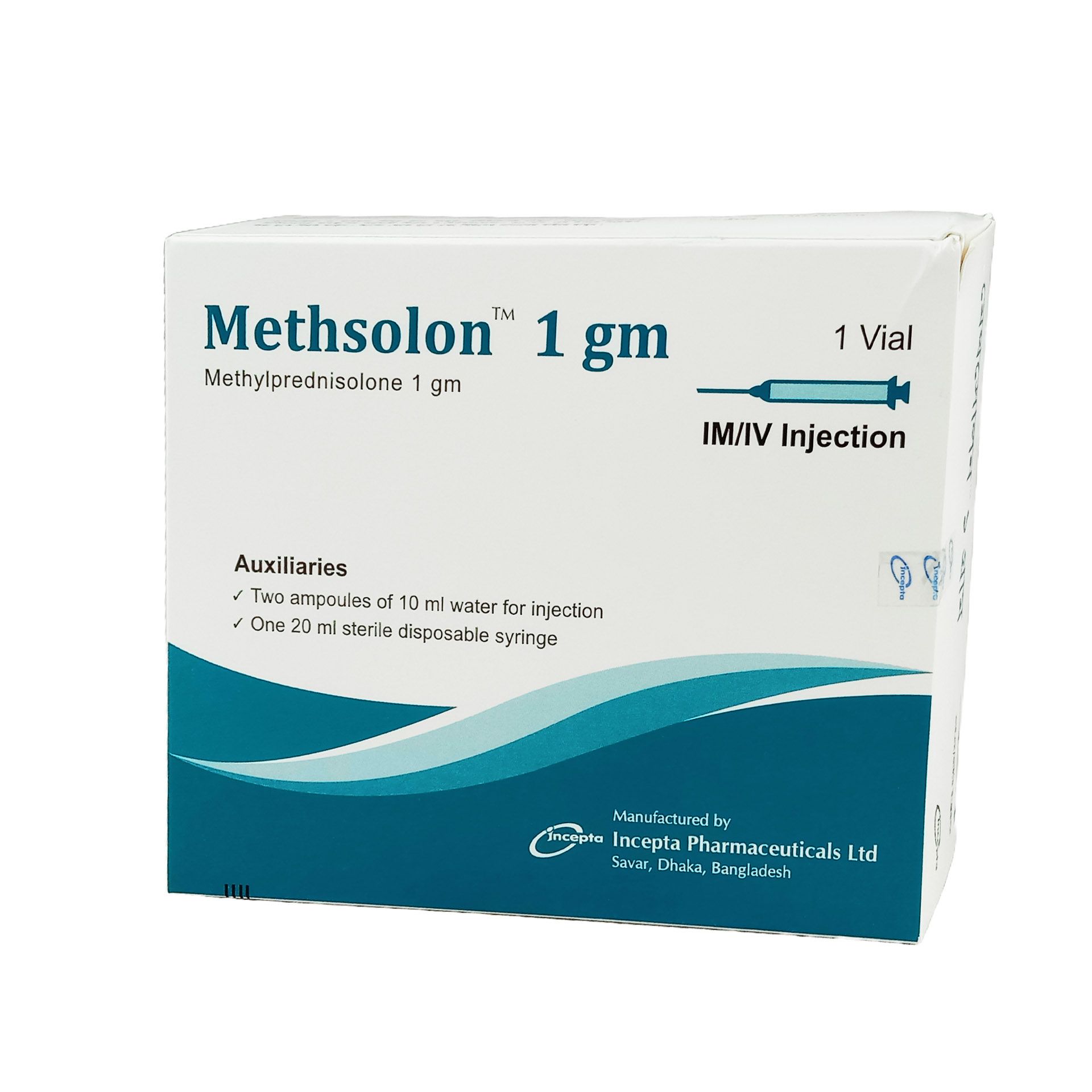 Methsolon 1 gm IV/IM 1gm/vial Injection