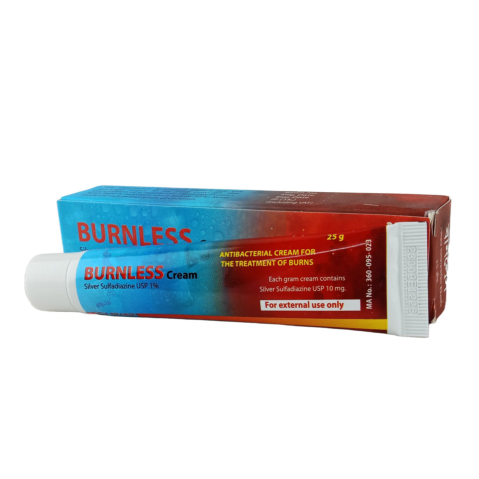 Burnless 1% Cream