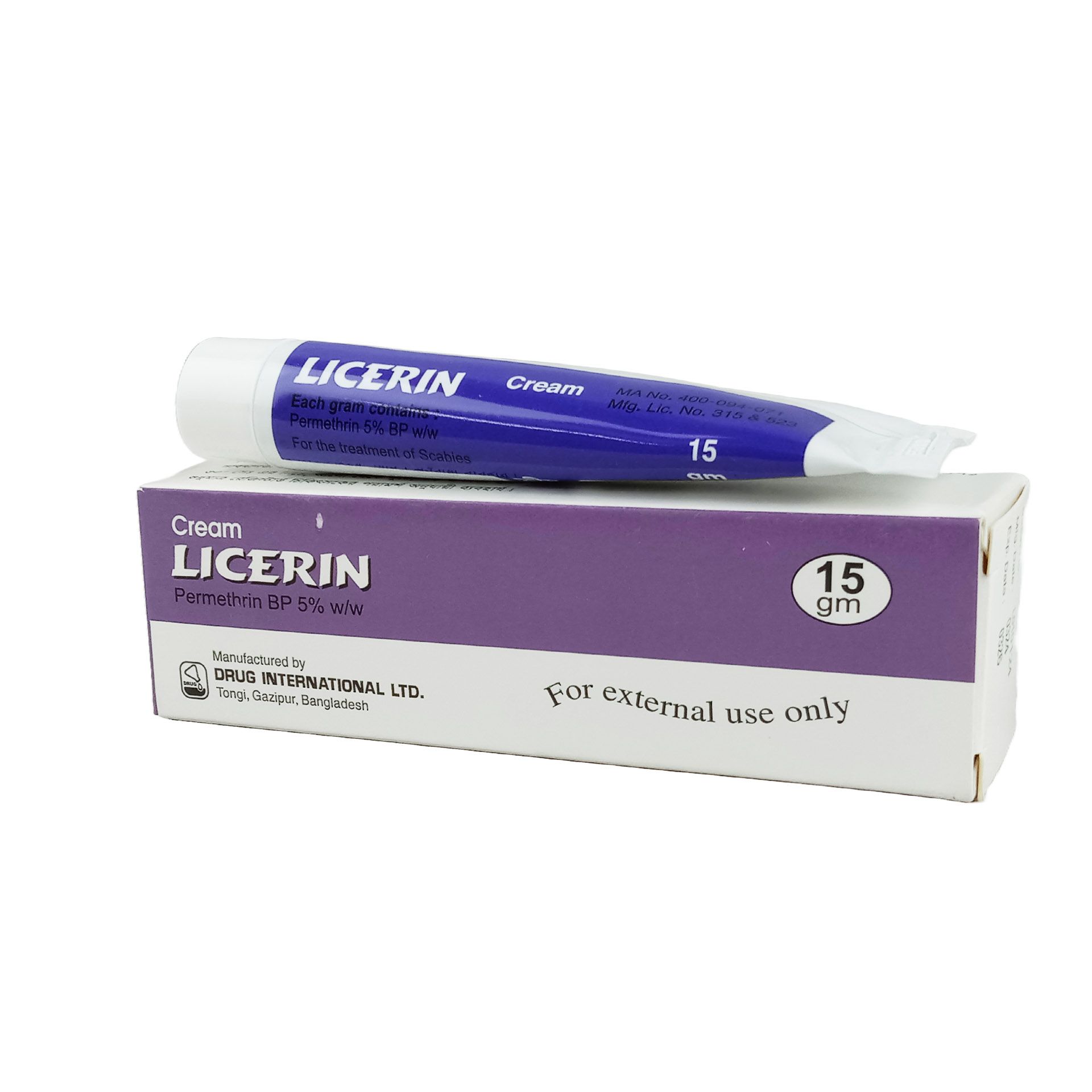 Licerin 5% Cream
