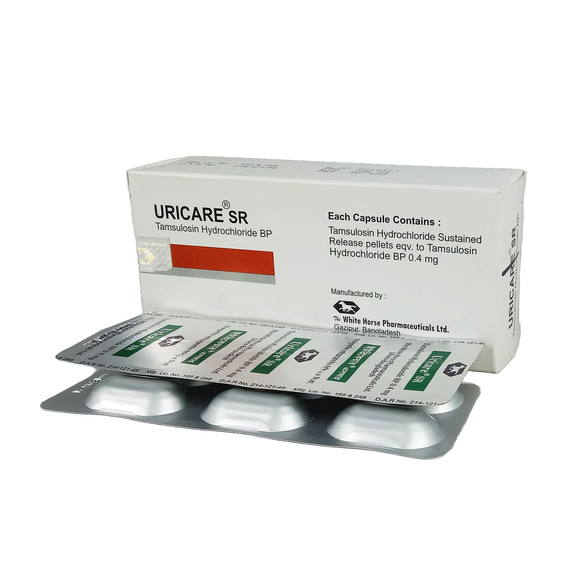 Uricare SR 0.4mg Capsule