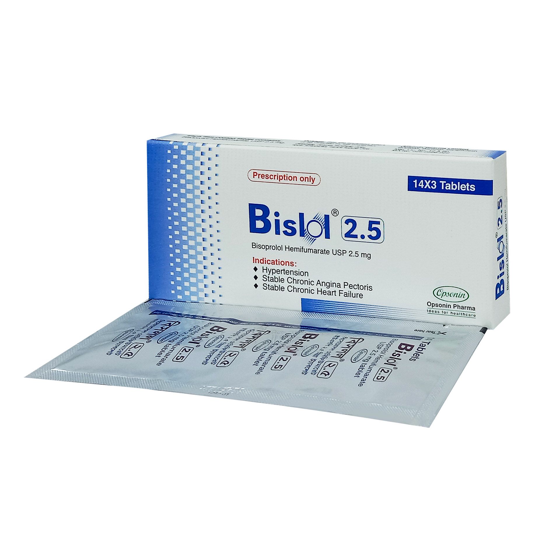 Bislol 2.5 2.5mg Tablet