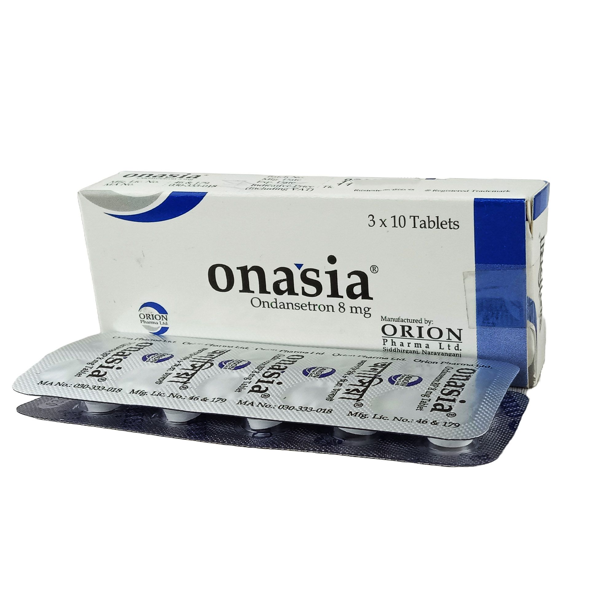 Onasia 8mg Tablet