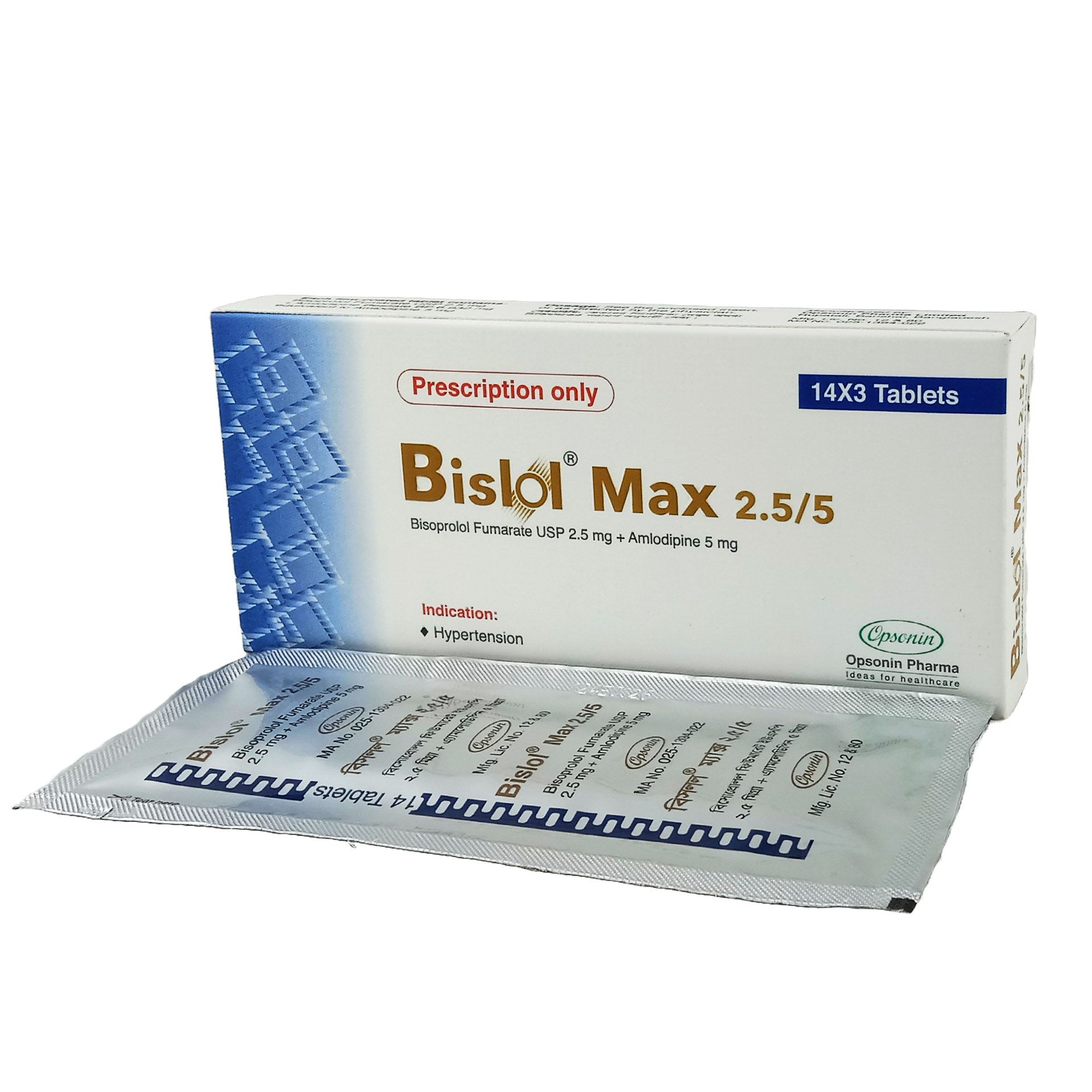 Bislol Max 2.5mg+5mg Tablet