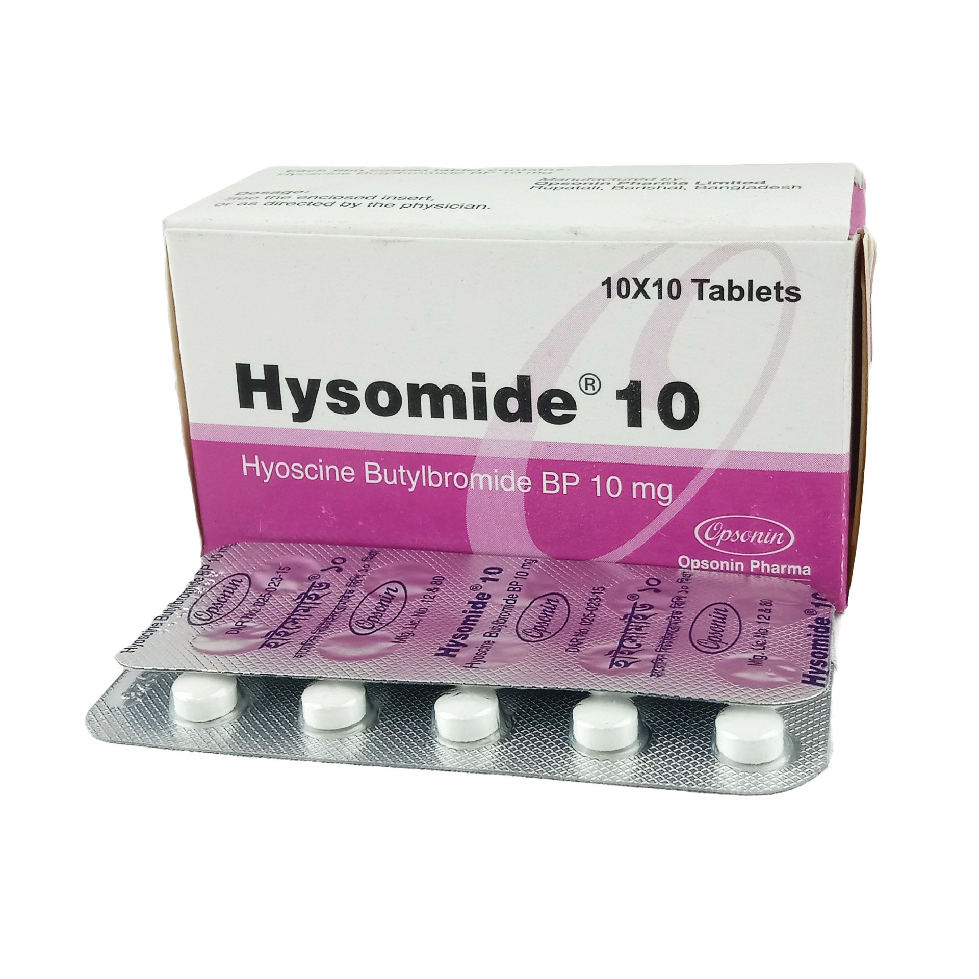 Hysomide 10mg Tablet