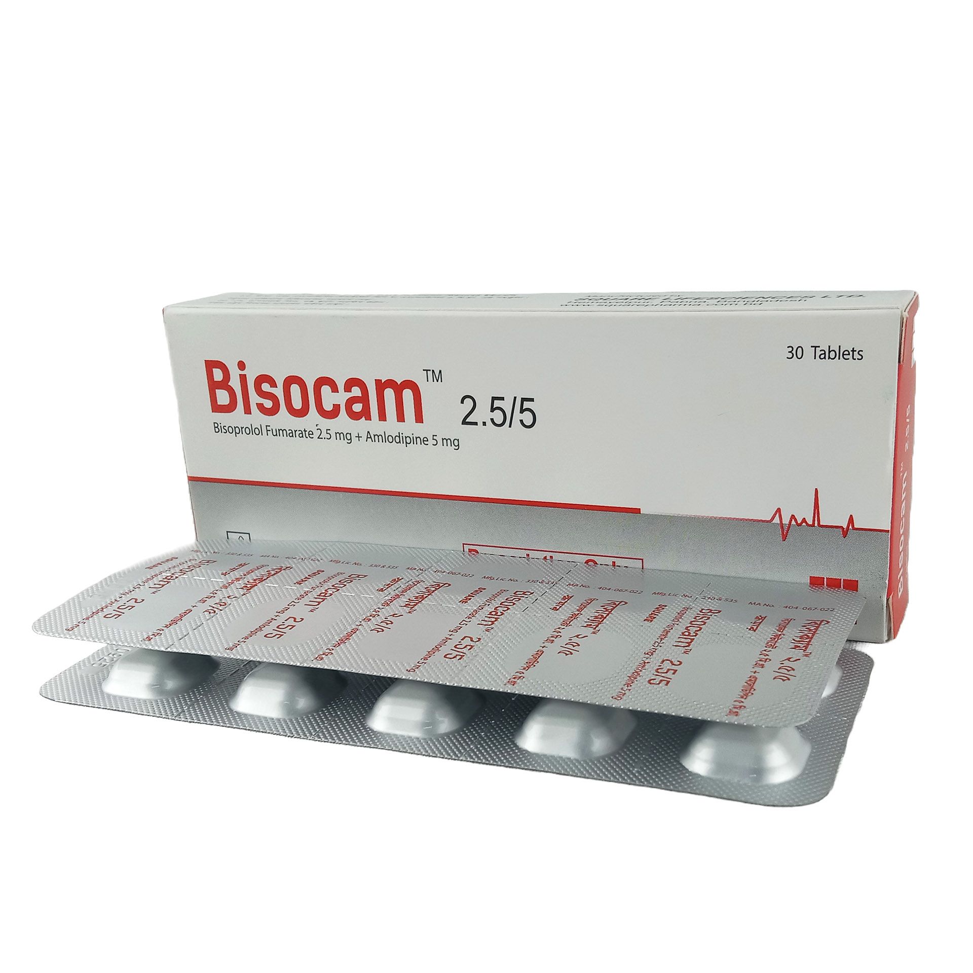 Bisocam 2.5/5 2.5mg+5mg Tablet