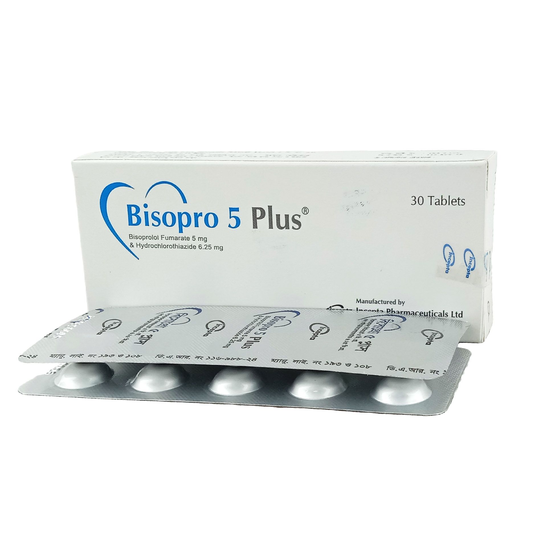 Bisopro 5 Plus 5mg+6.25mg Tablet