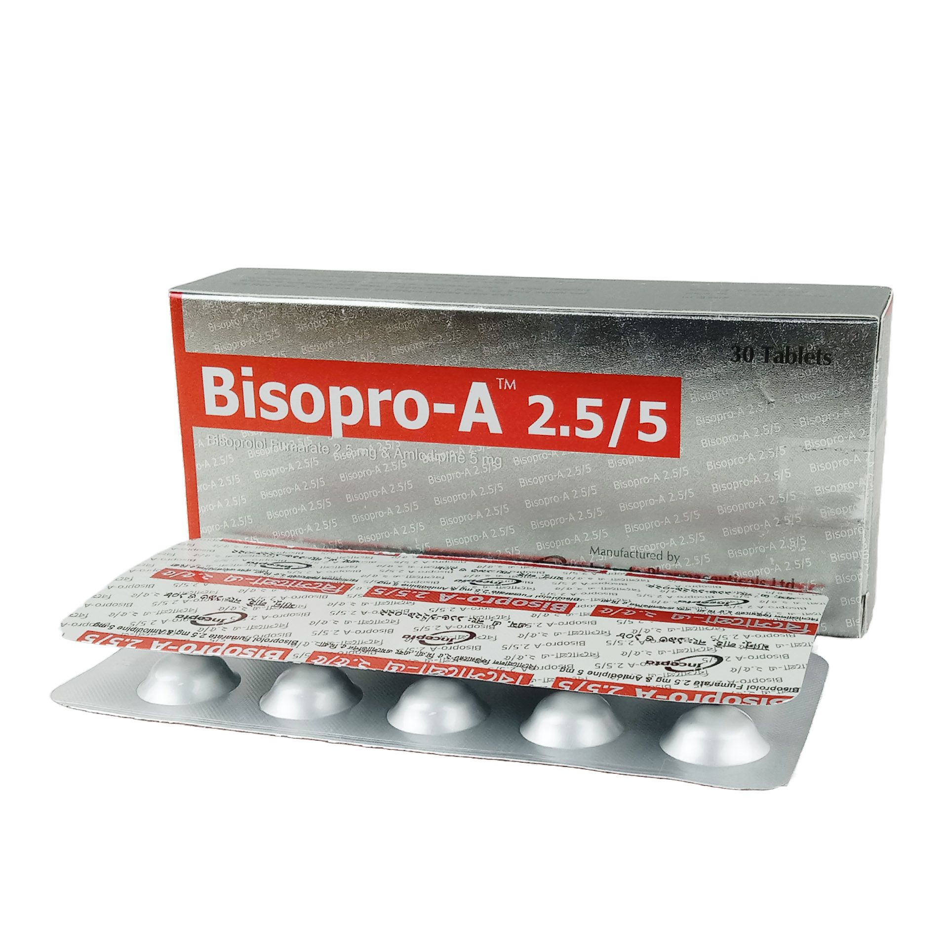 Bisopro-A 2.5mg+5mg Tablet