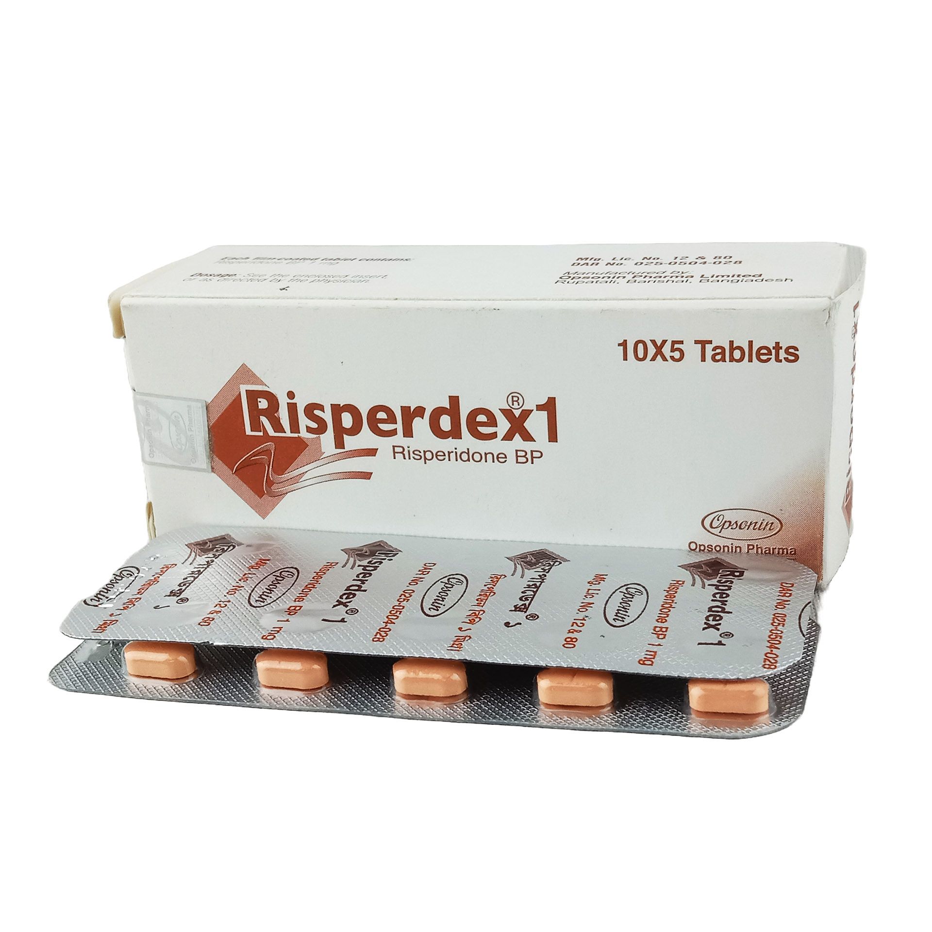 Risperdex 1mg Tablet