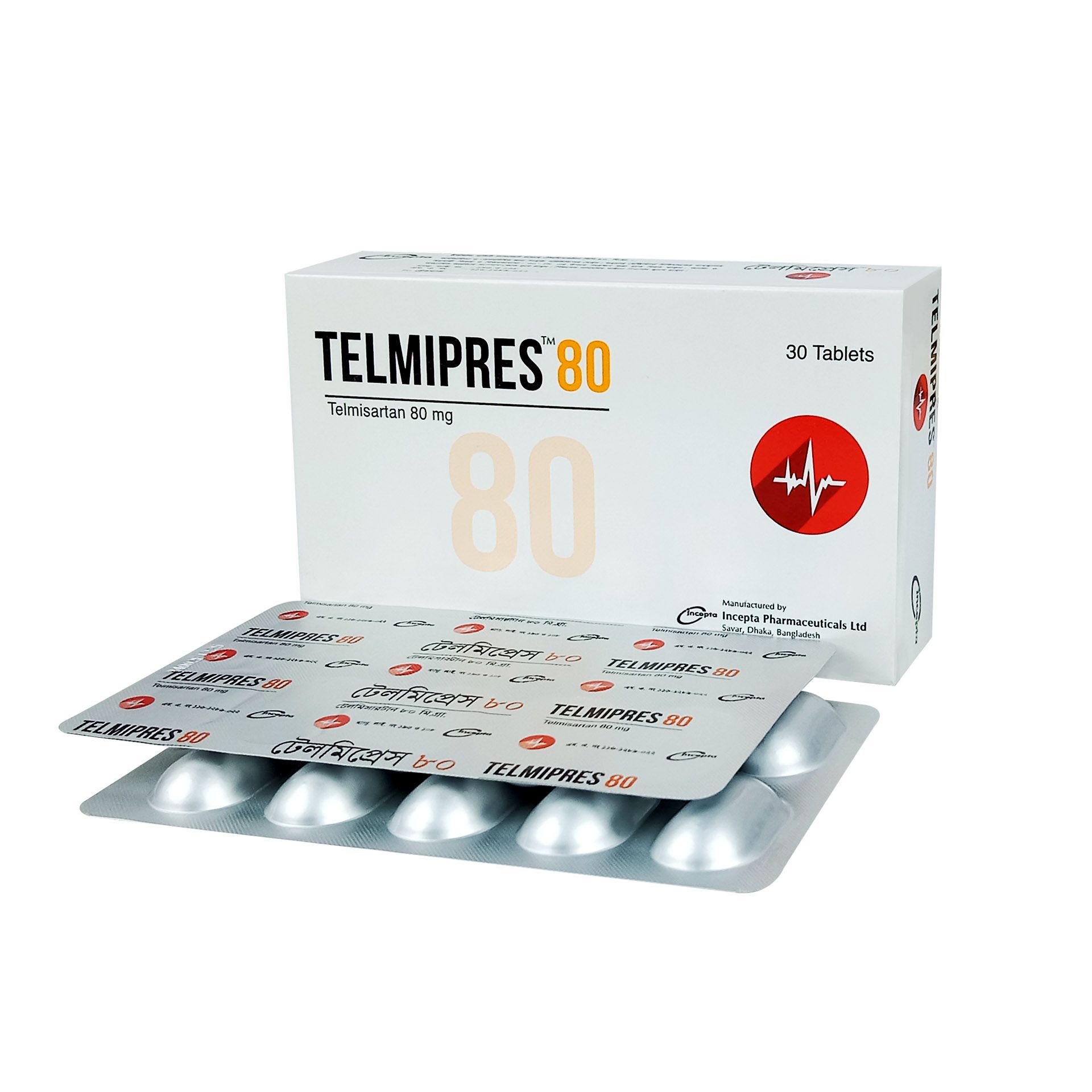 Telmipres 80mg Tablet
