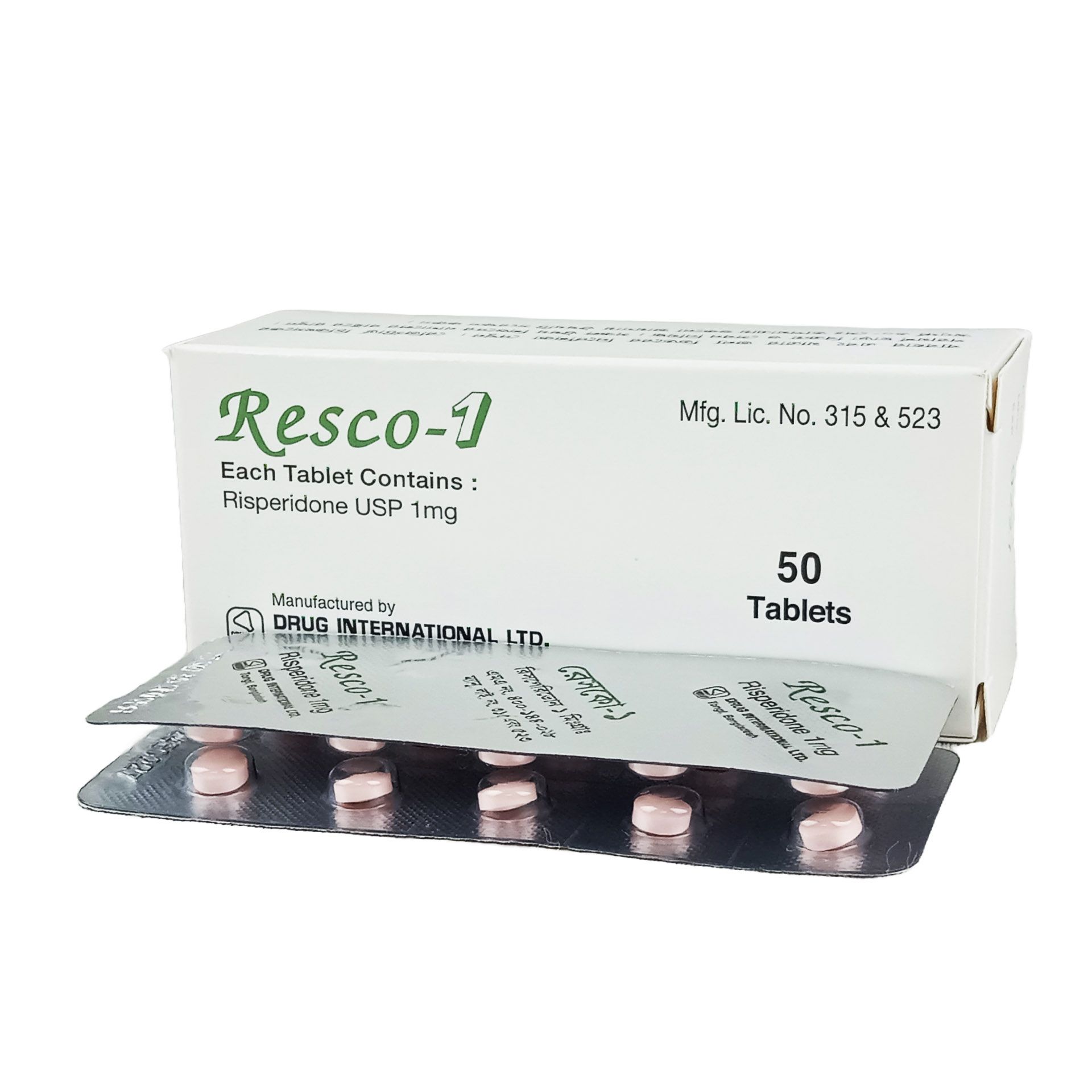 Resco 1mg Tablet