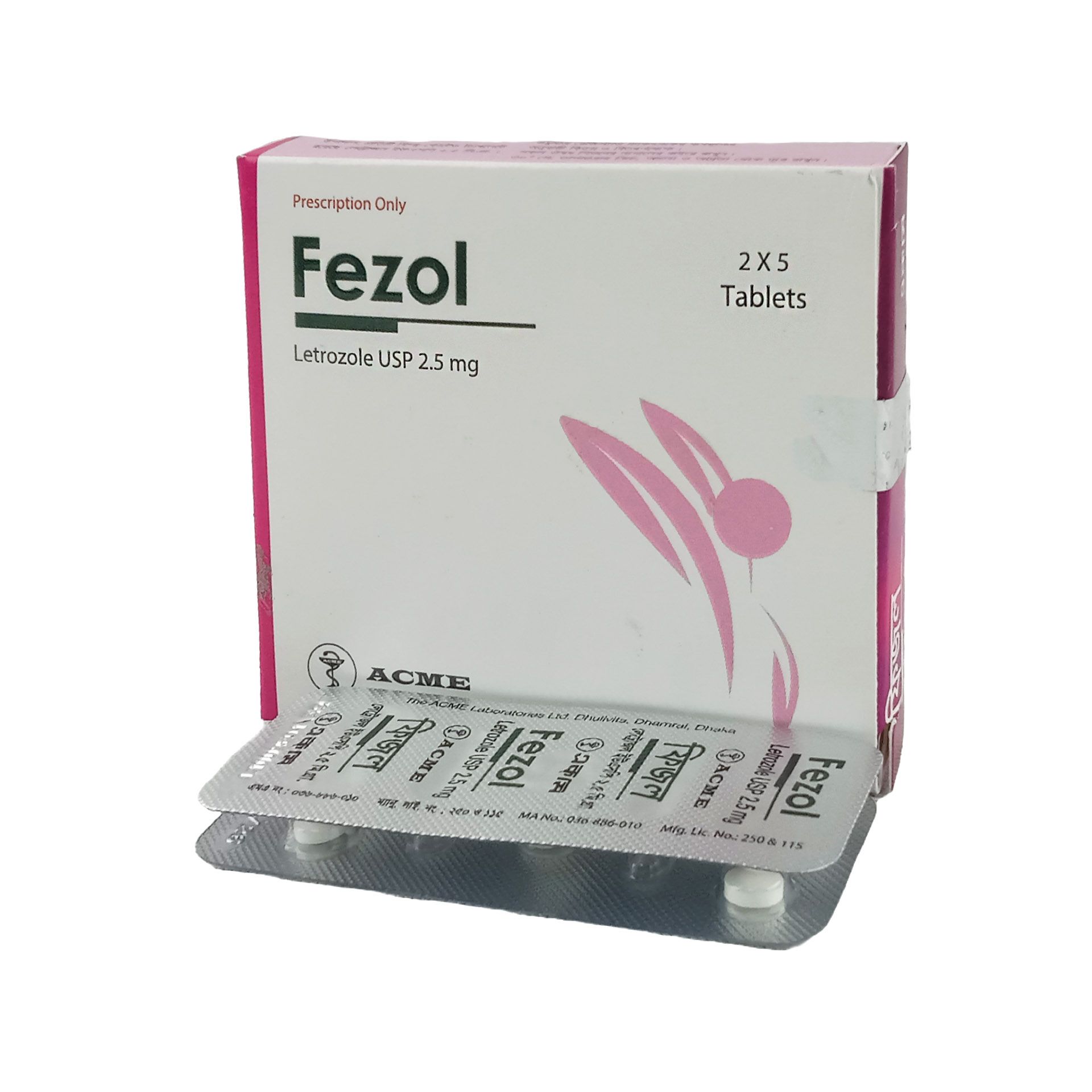 Fezol 2.5 2.5mg Tablet