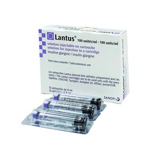 Lantus Cartidge 100IU/ml SC Injection