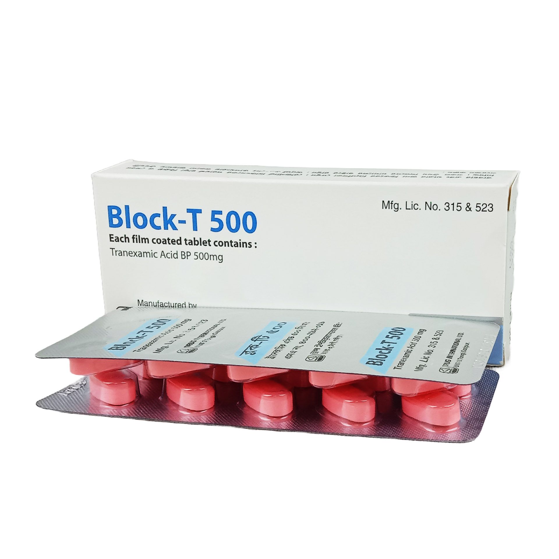 Block-T 500mg Tablet