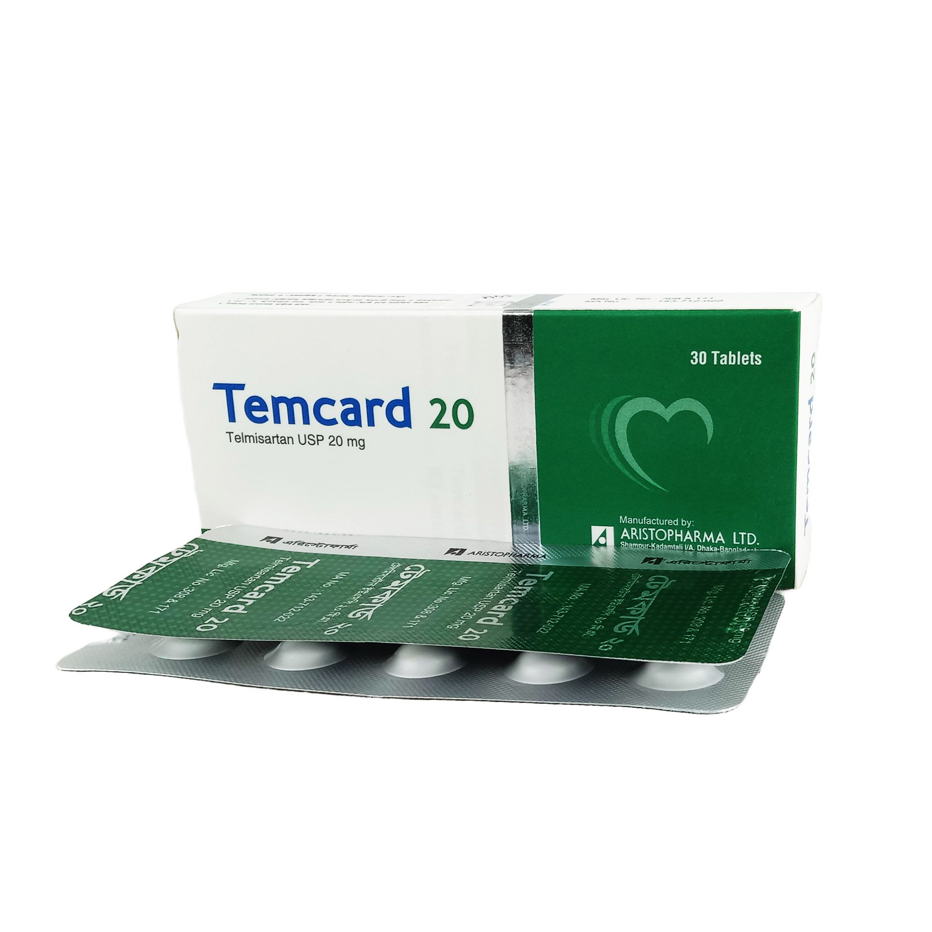Temcard 20mg Tablet