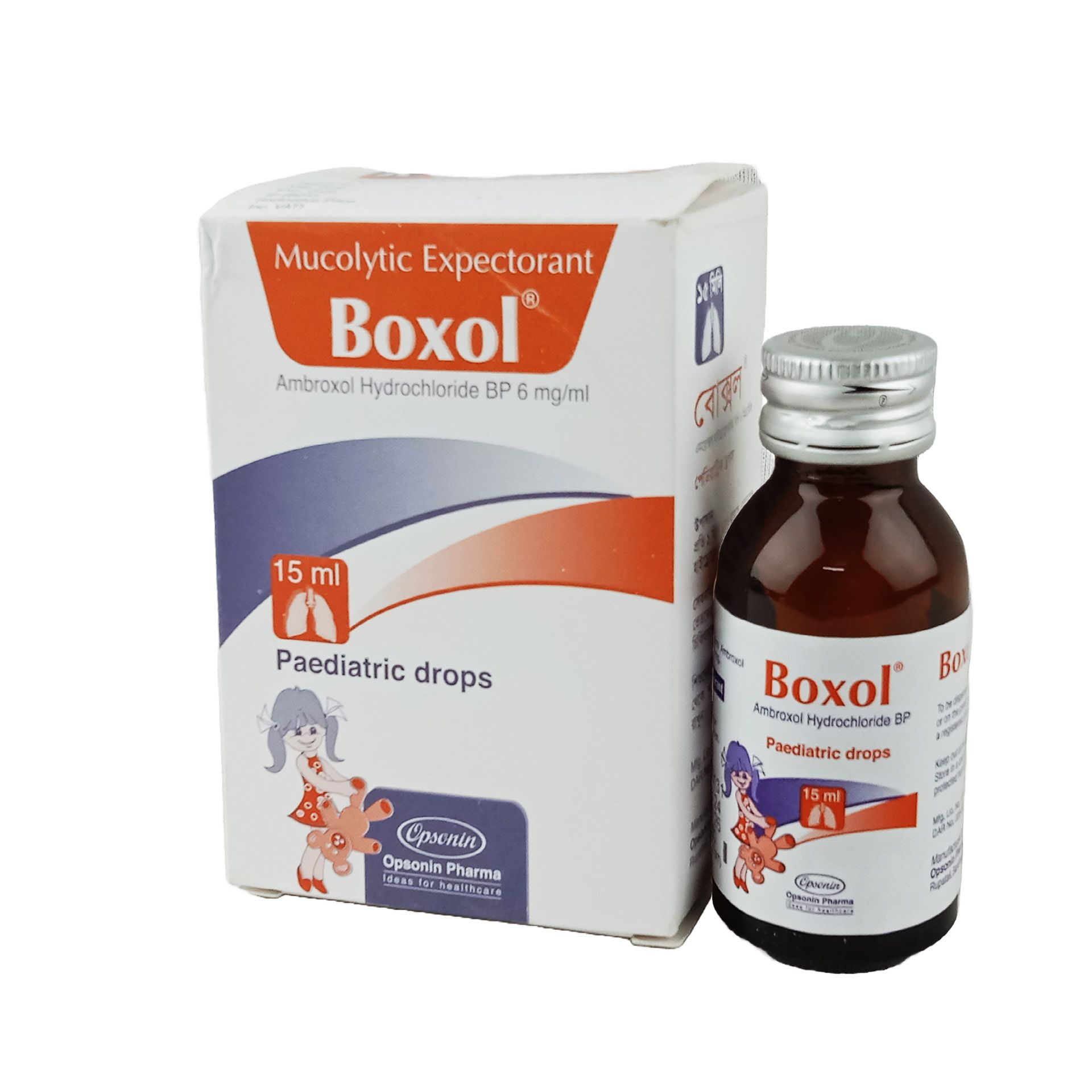 Boxol 6mg/ml Pediatric Drops