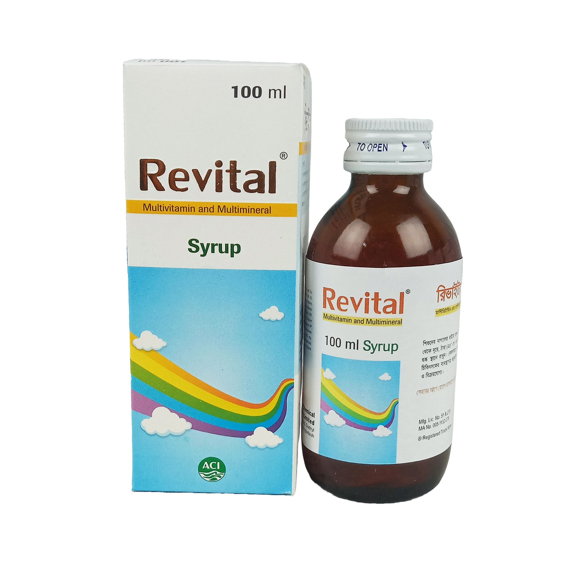 Revital 100ml Syrup
