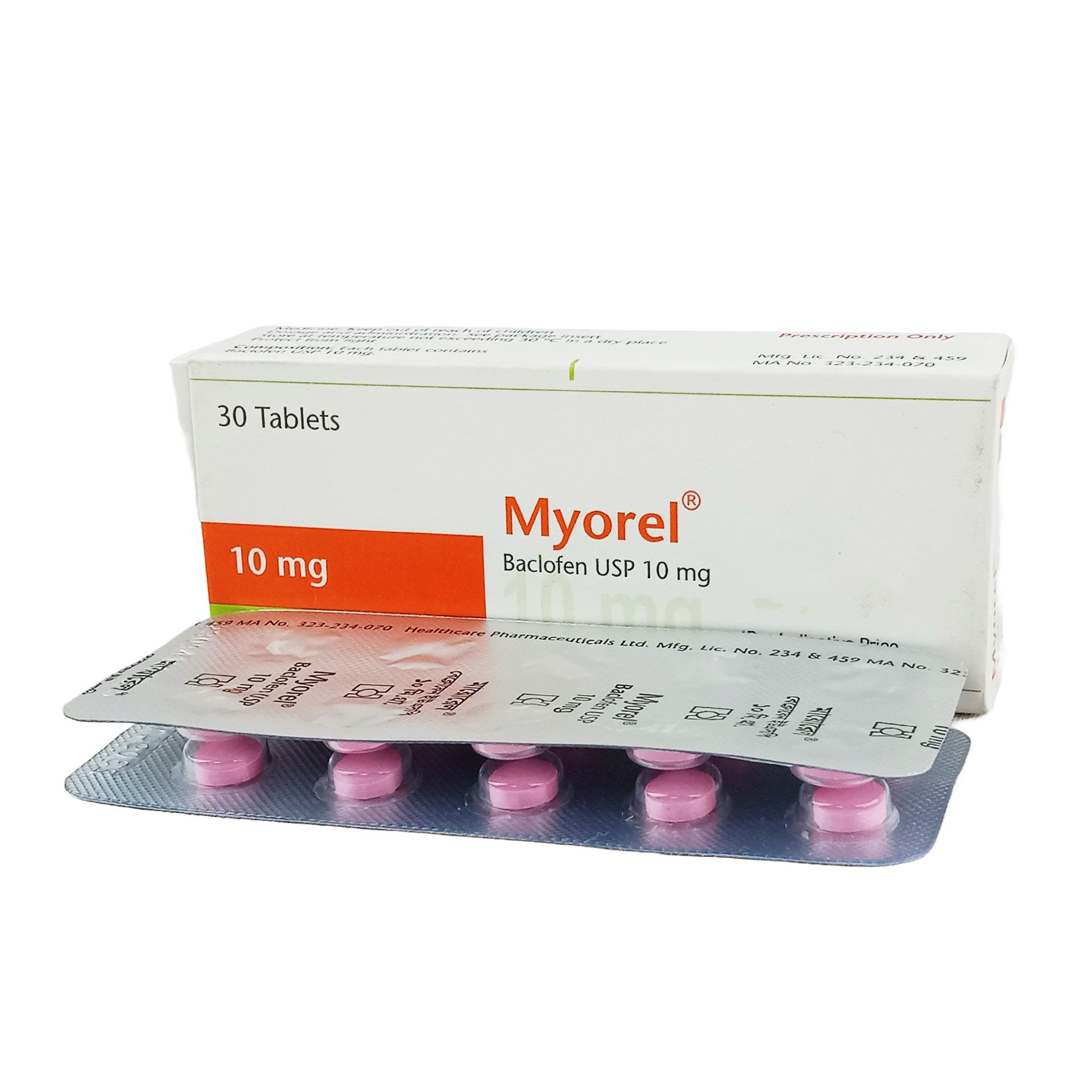 Myorel 10mg Tablet