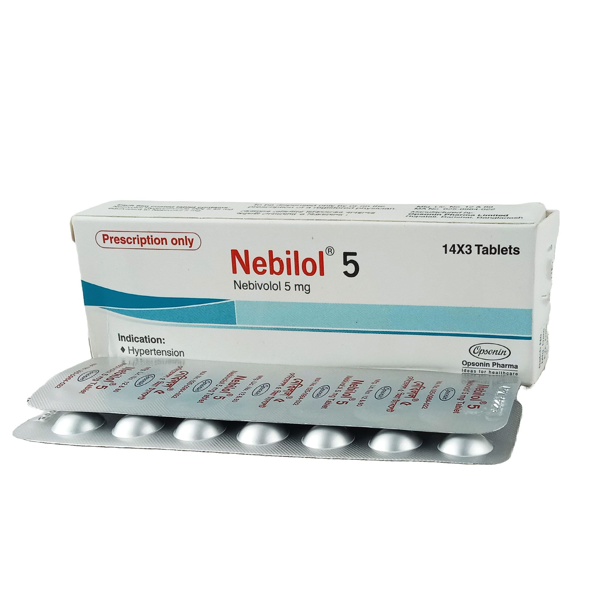 Nebilol 5mg Tablet