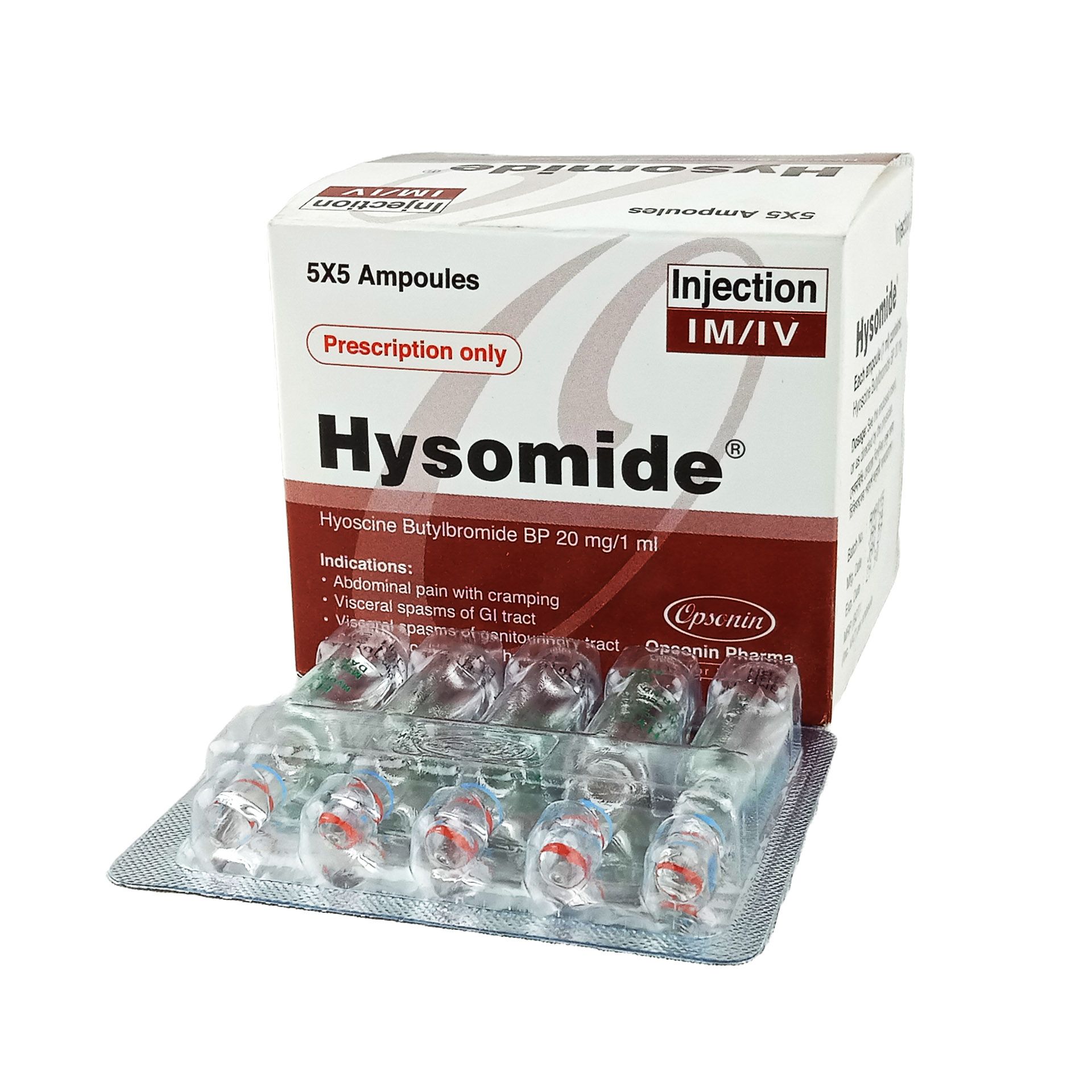 Hysomide 20mg/ml Injection