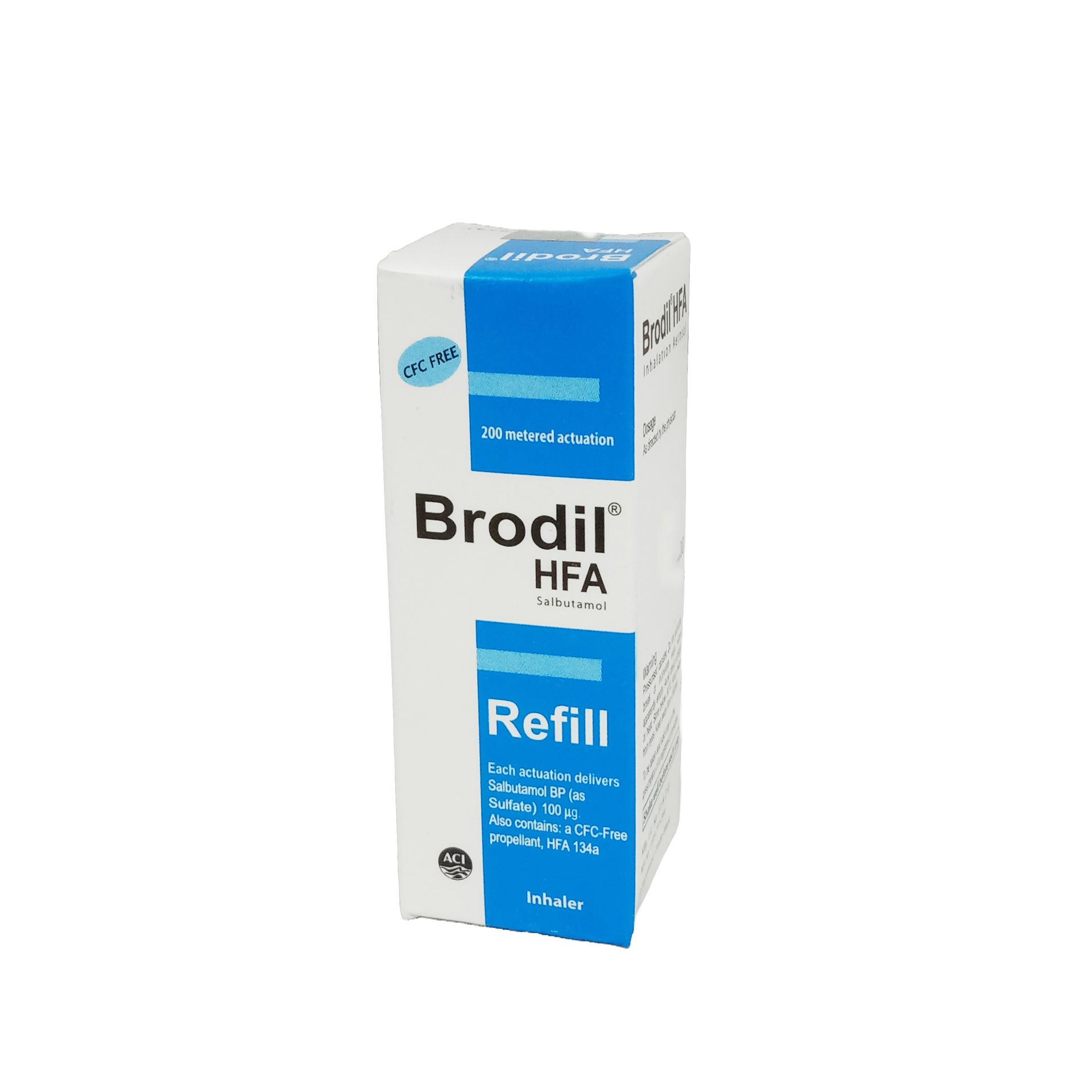Brodil HFA Refill 100mcg/puff Inhaler
