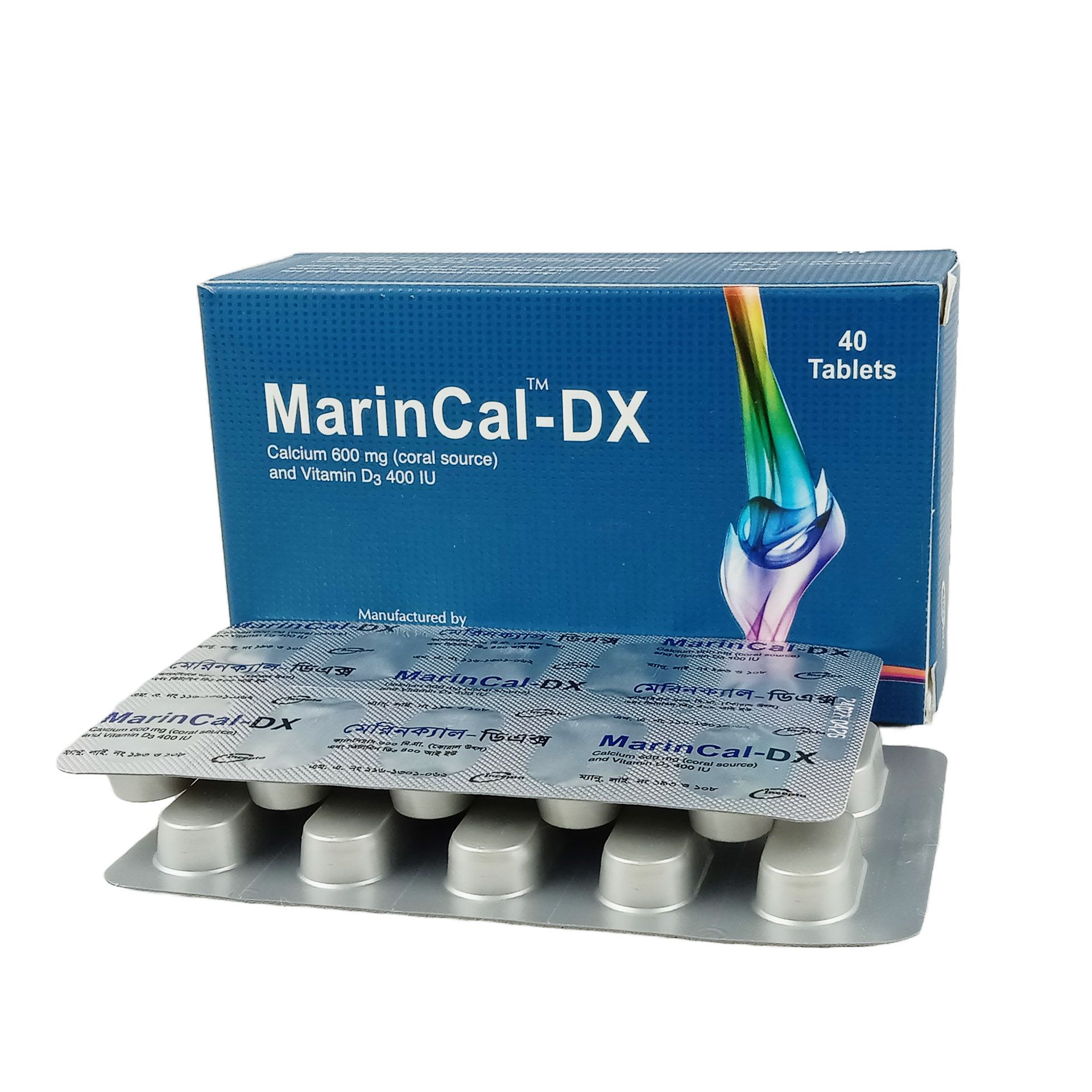 Marincal DX 600mg+400IU Tablet