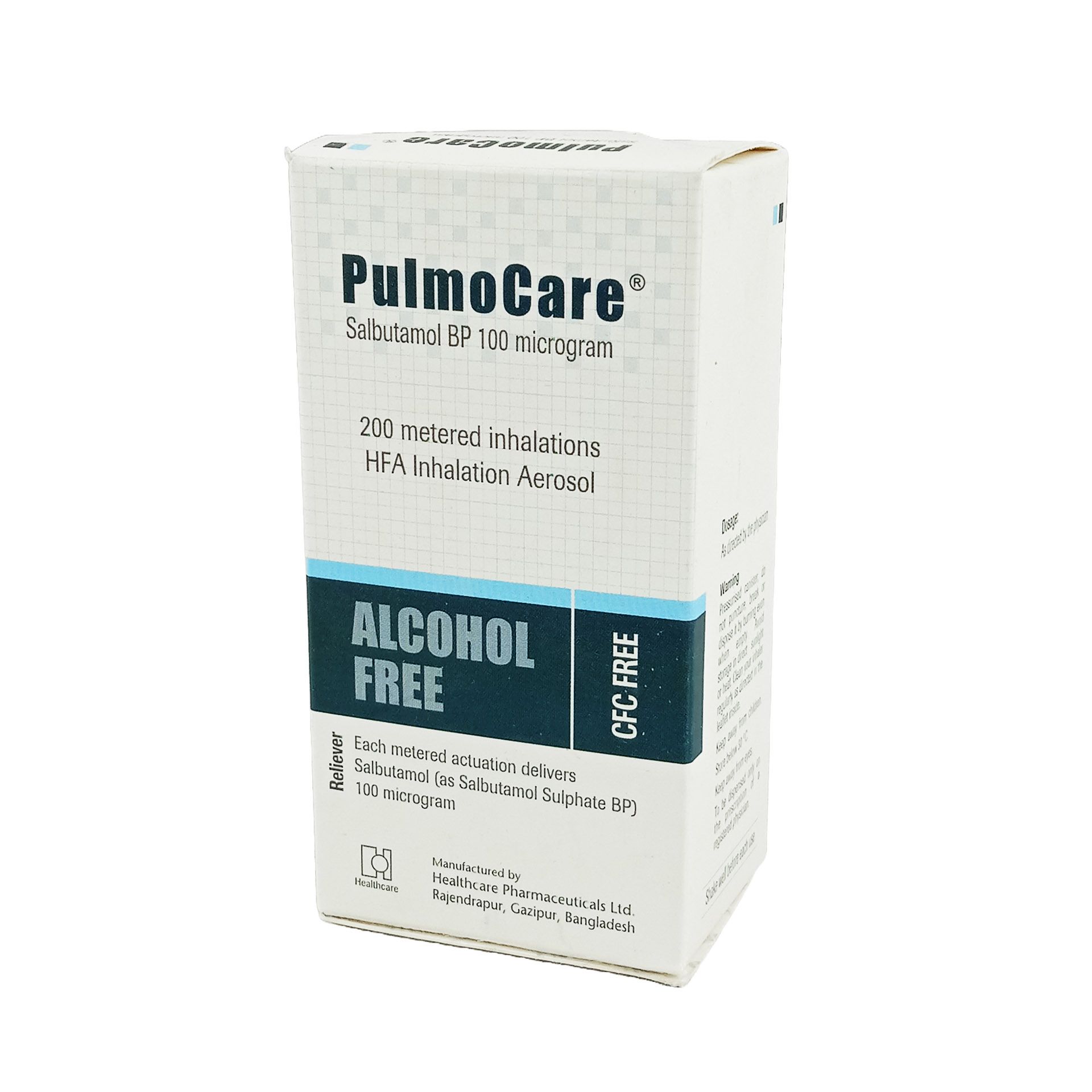 Pulmocare Inhaler 100mcg/puff Inhaler