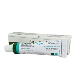 Betaval-N 0.1%+0.5% Ointment