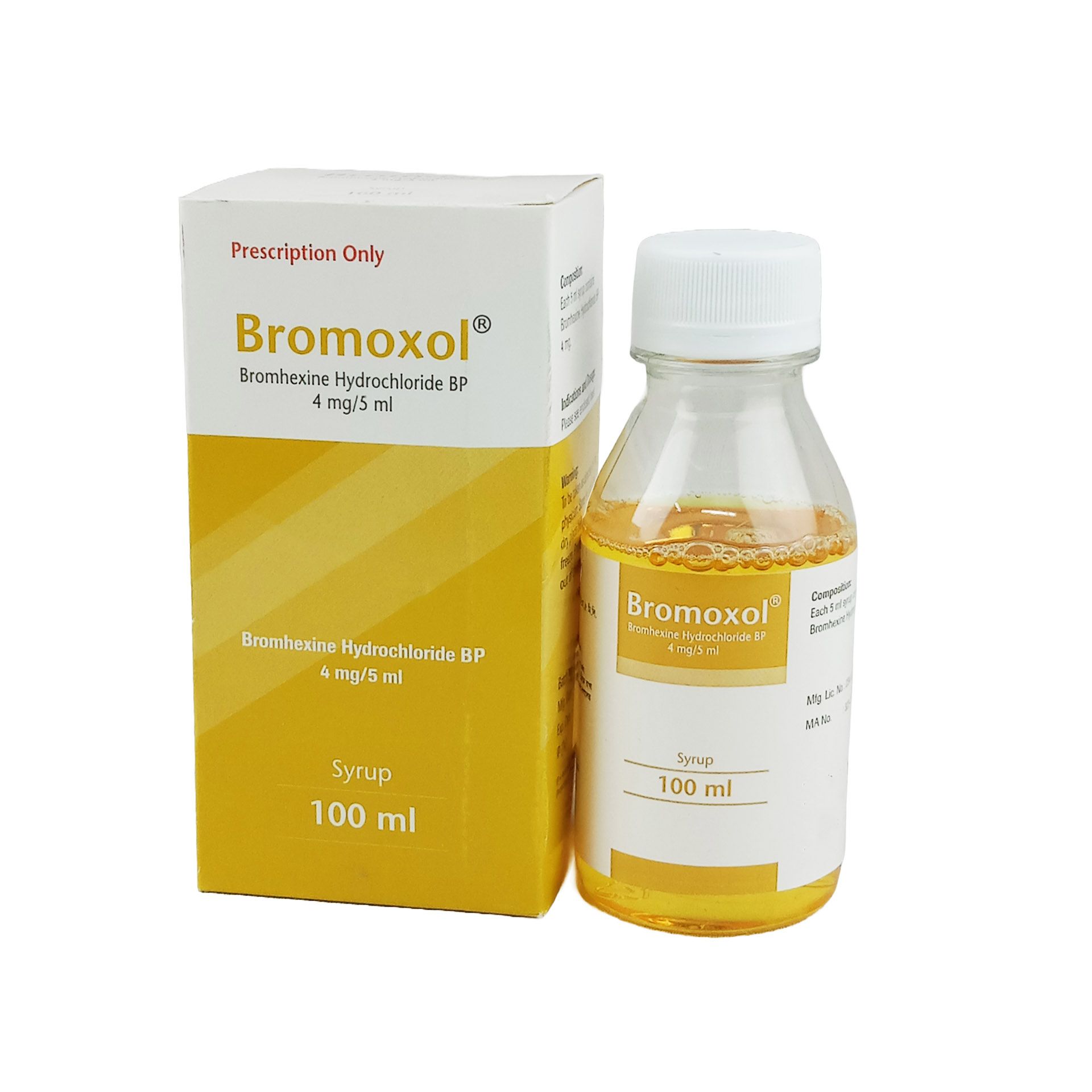 Bromoxol 4mg/5ml Syrup