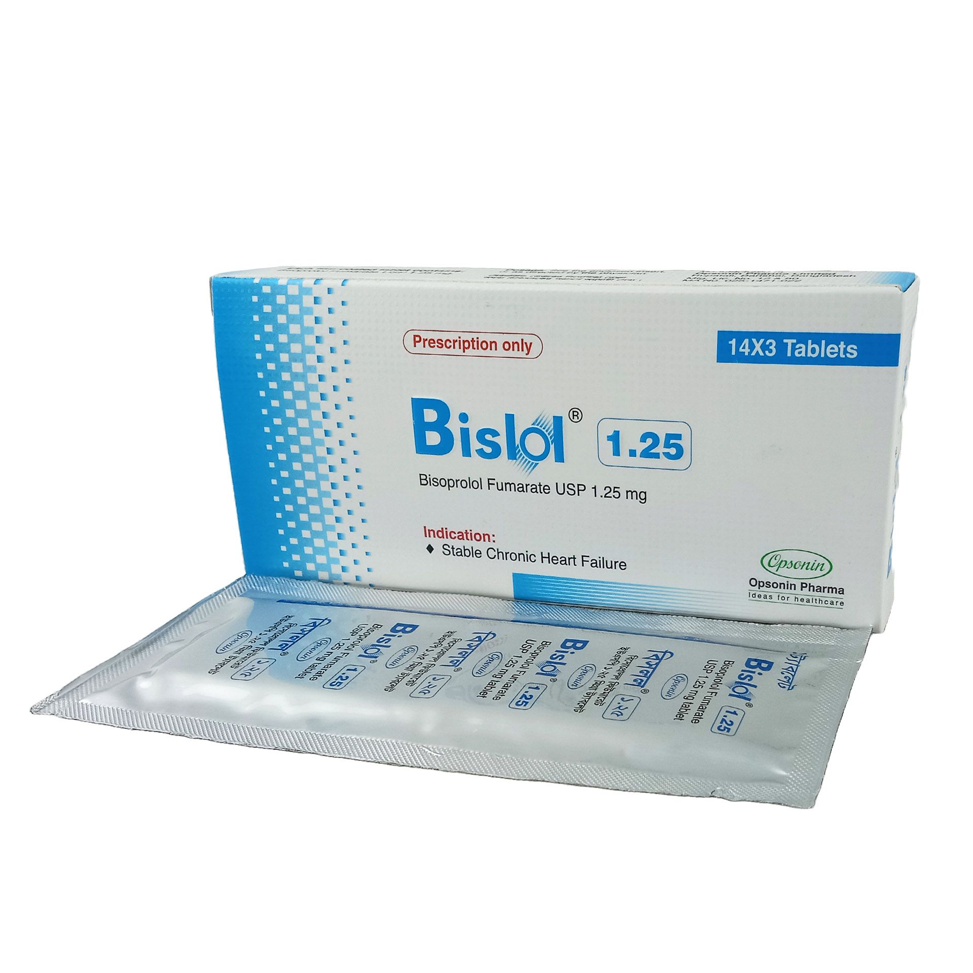 Bislol 1.25 1.25mg Tablet