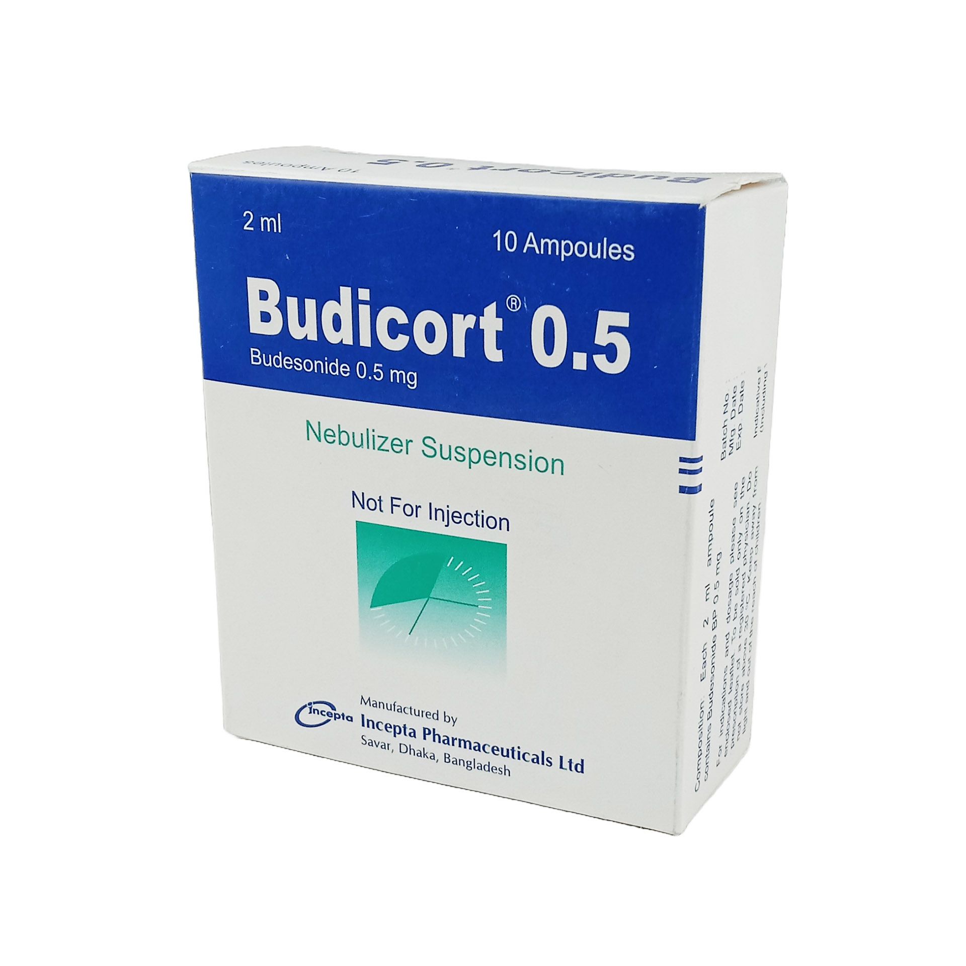 Budicort 0.5 Nebuliser Suspension 0.5mg Suspension