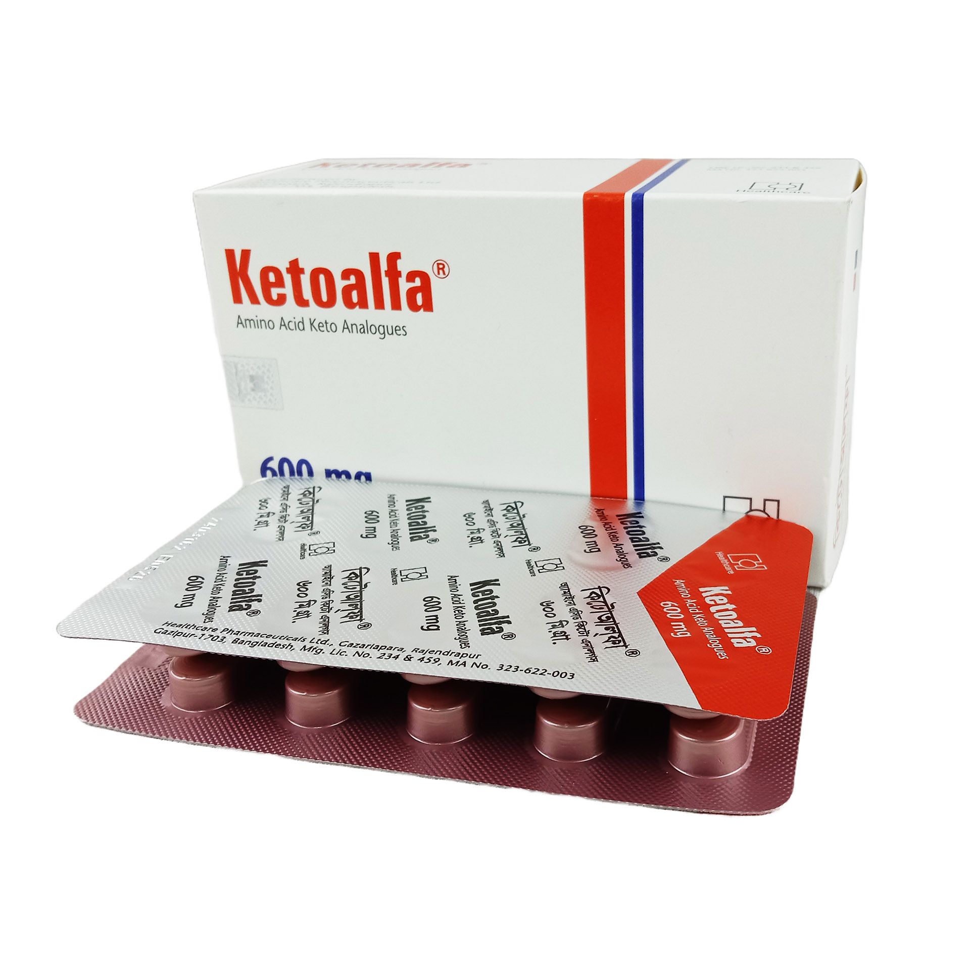 Ketoalfa 600mg Tablet